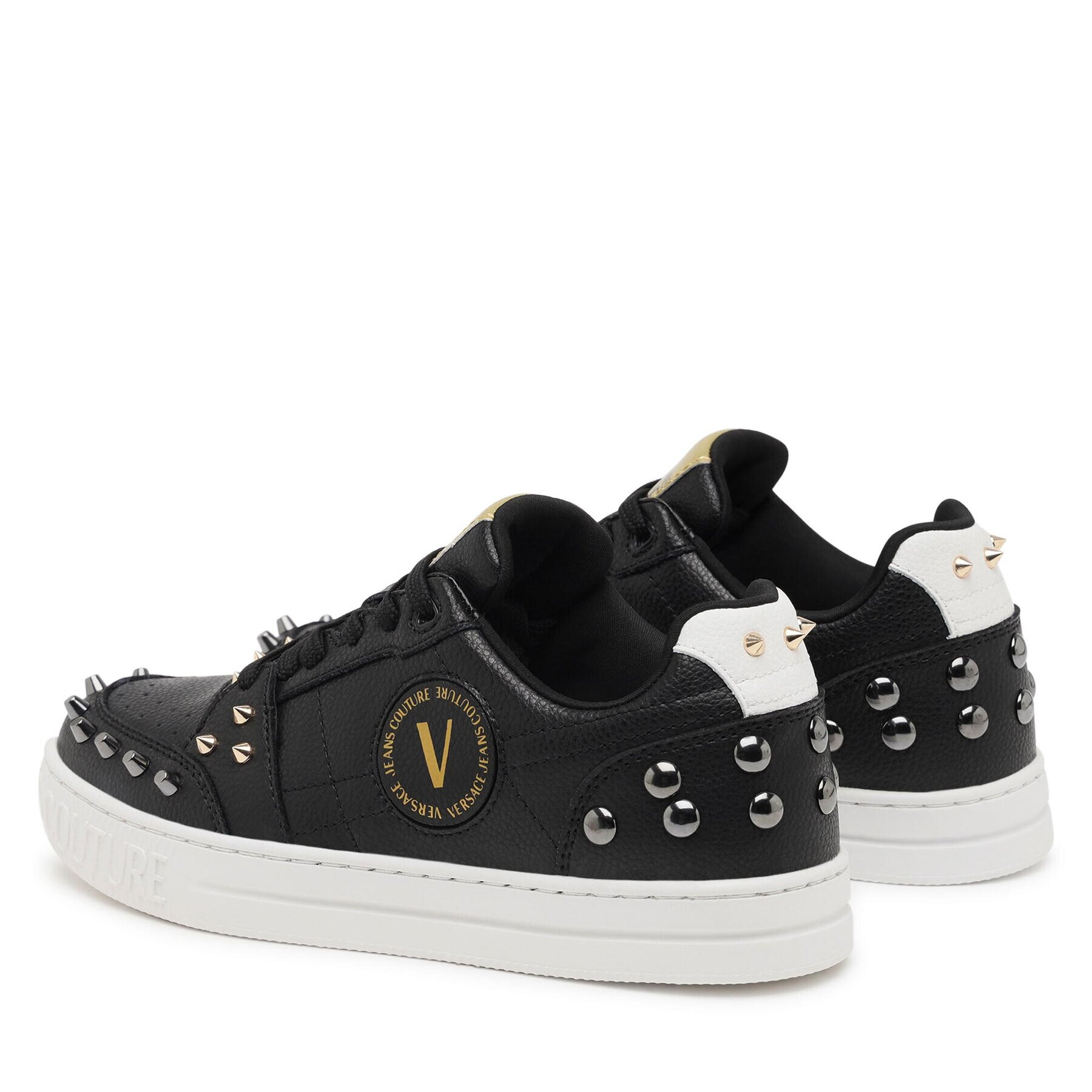 Versace Jeans Couture Sneakersy 75VA3SKC Černá - Pepit.cz