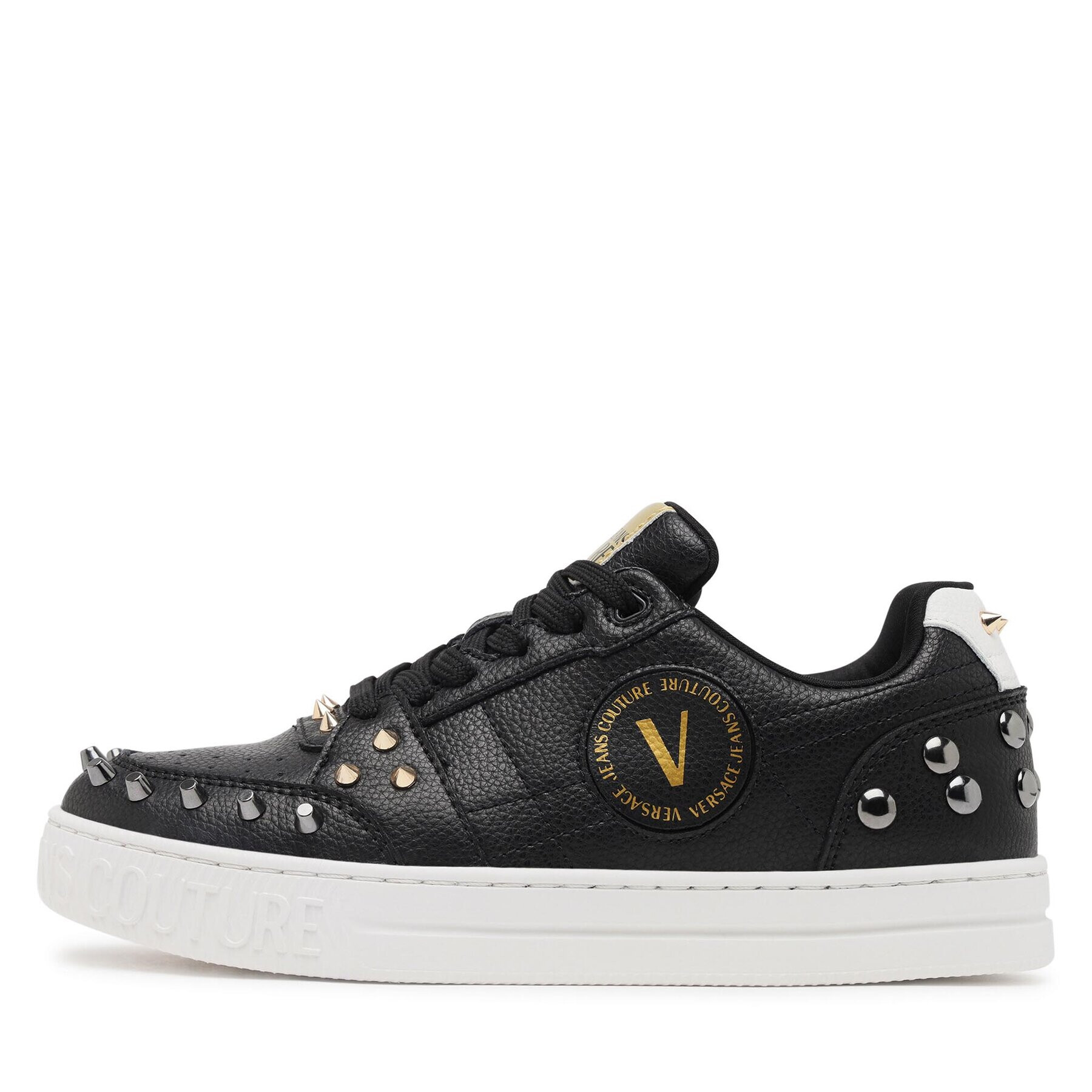 Versace Jeans Couture Sneakersy 75VA3SKC Černá - Pepit.cz