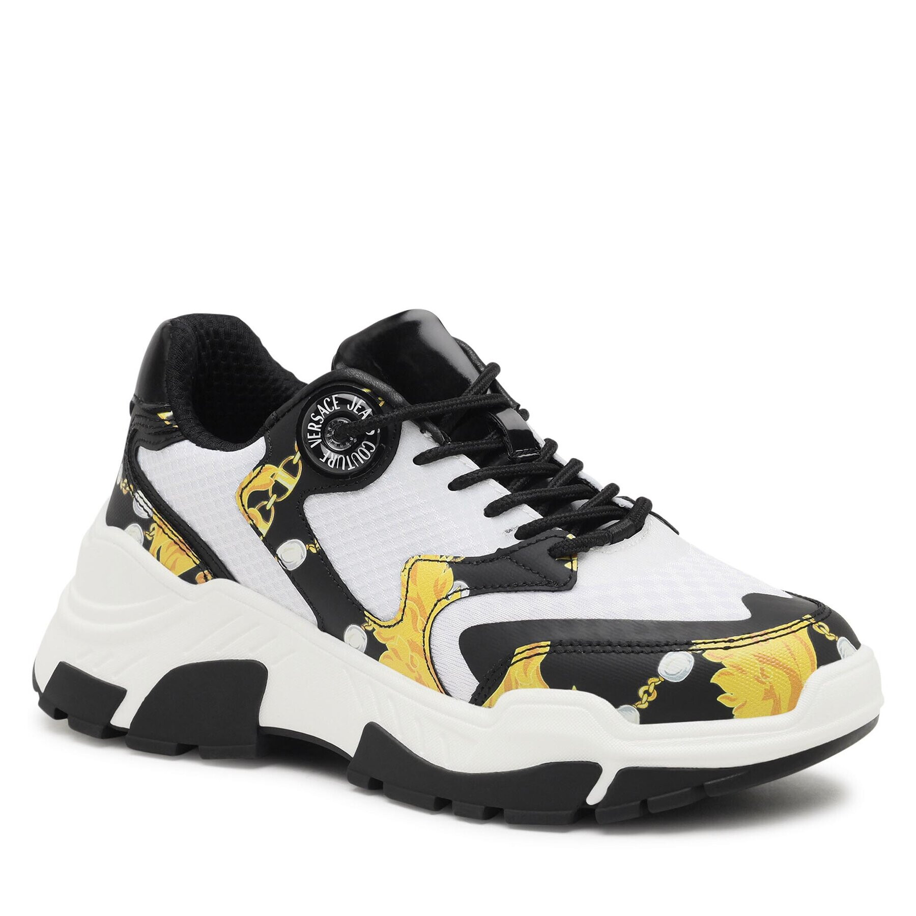 Versace Jeans Couture Sneakersy 75VA3SP1 Bílá - Pepit.cz