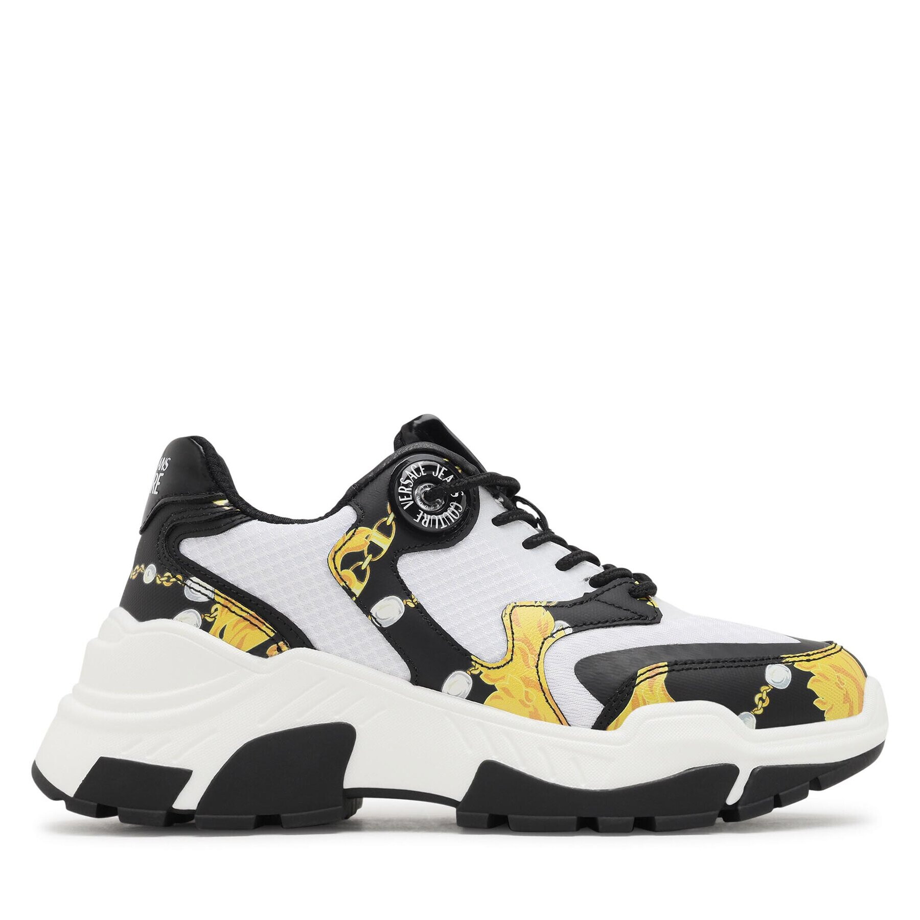 Versace Jeans Couture Sneakersy 75VA3SP1 Bílá - Pepit.cz