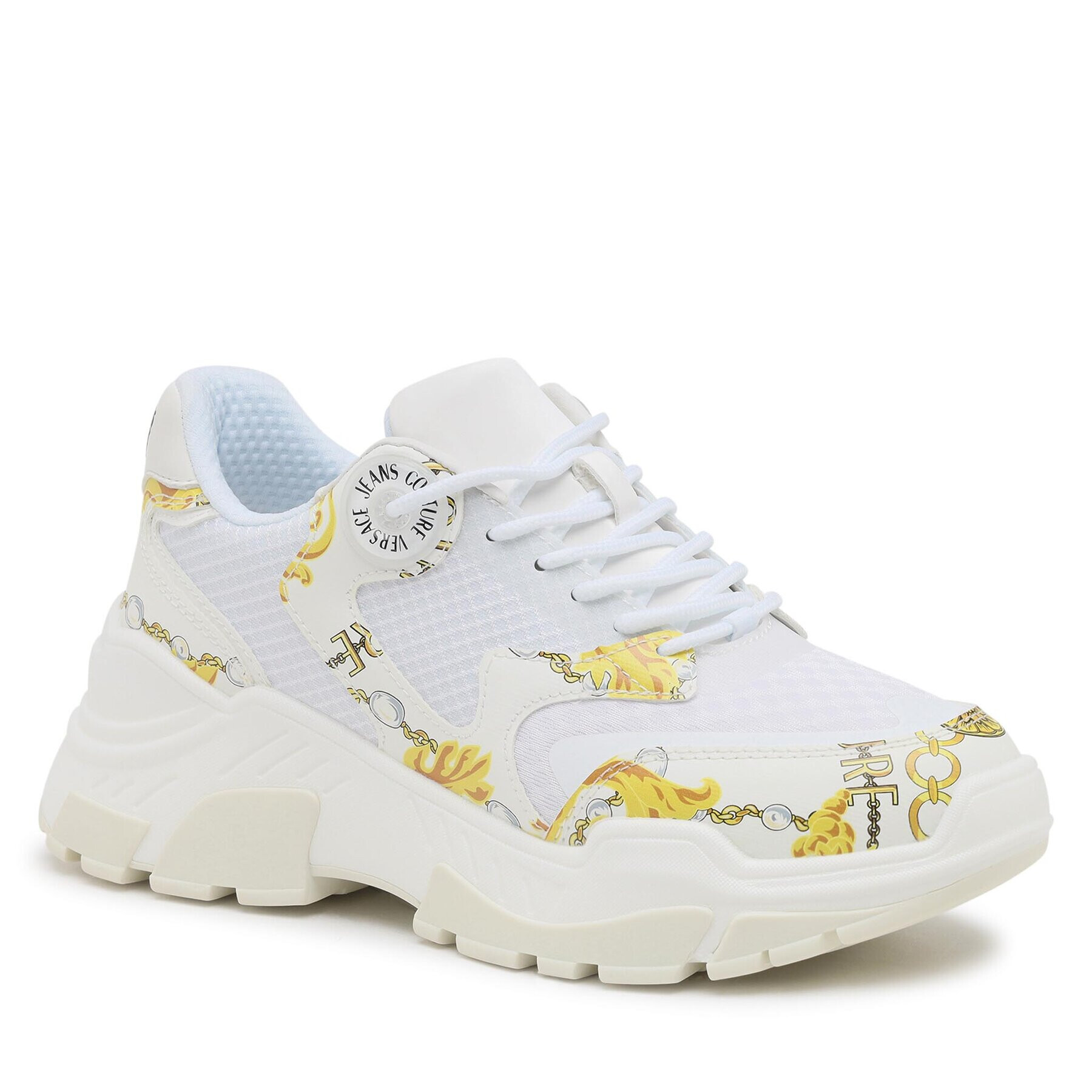 Versace Jeans Couture Sneakersy 75VA3SP1 Bílá - Pepit.cz