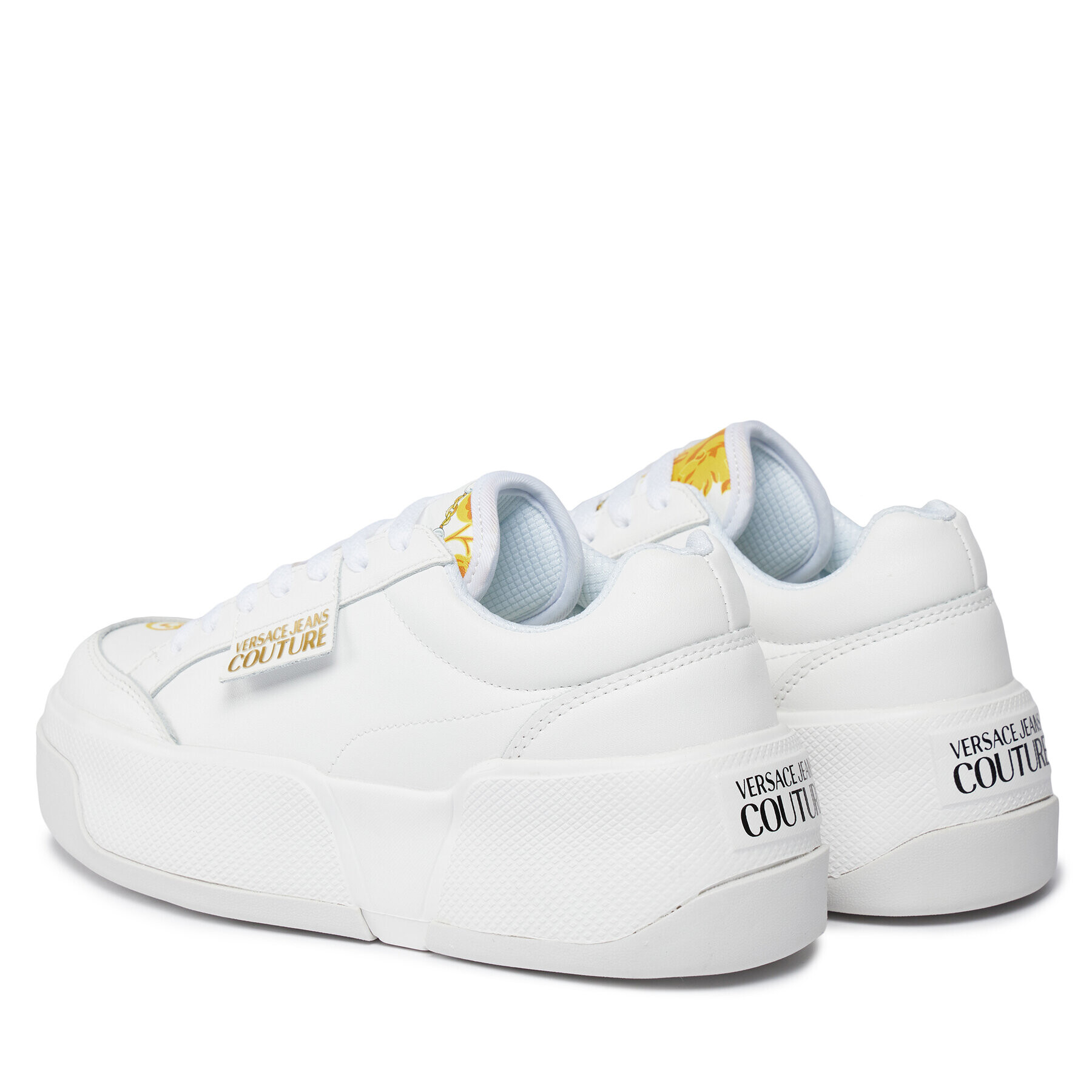 Versace Jeans Couture Sneakersy 75VA3ST2 Bílá - Pepit.cz