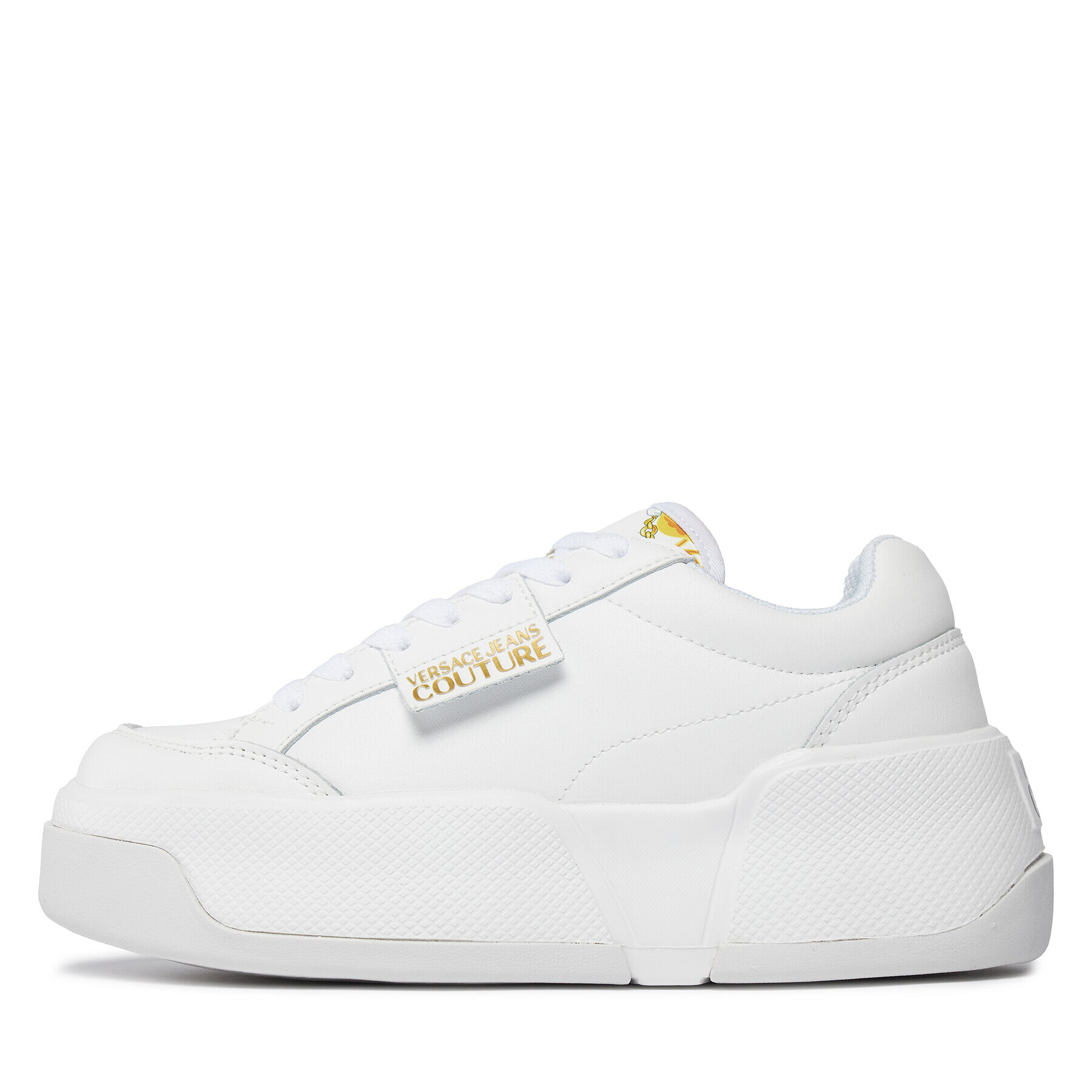 Versace Jeans Couture Sneakersy 75VA3ST2 Bílá - Pepit.cz