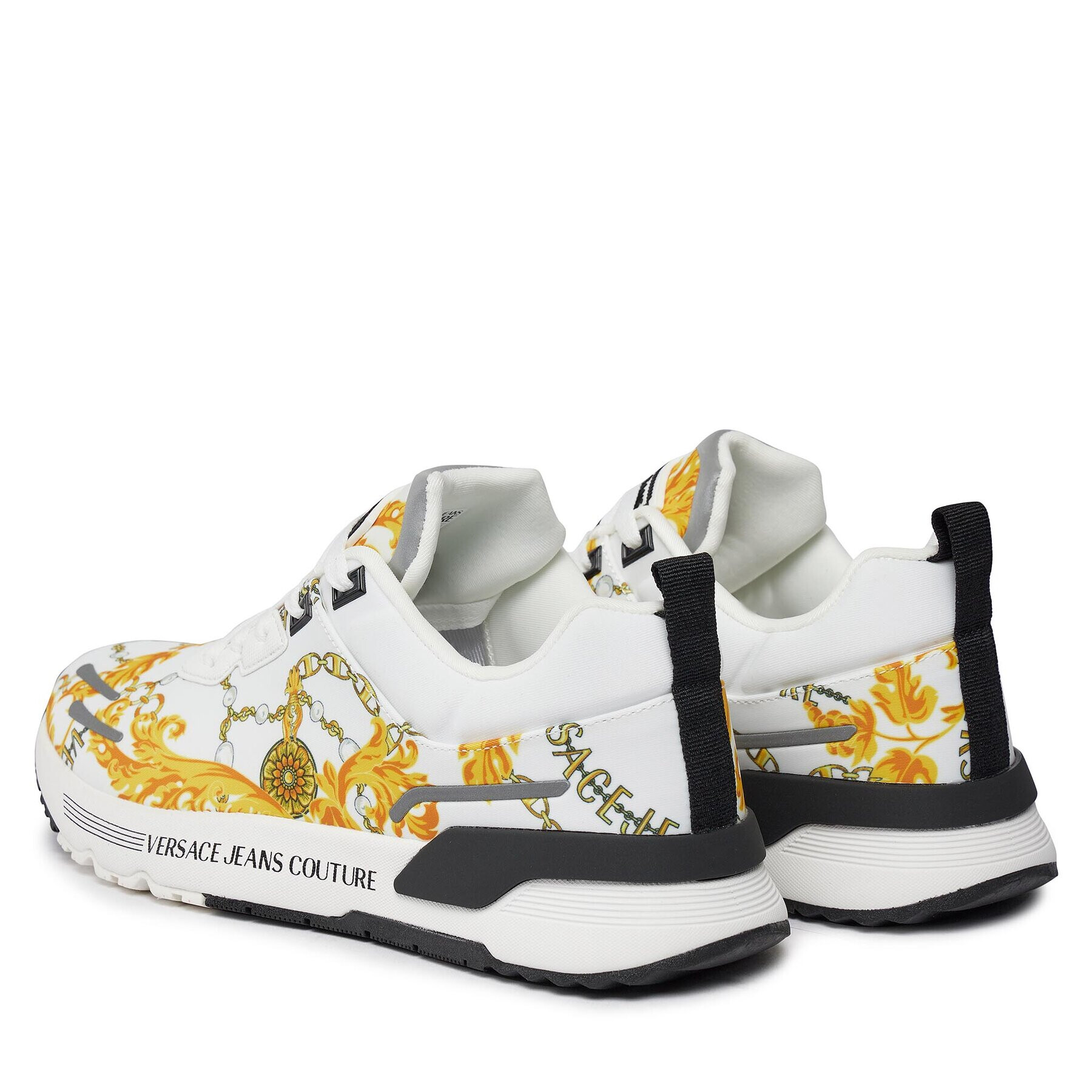 Versace Jeans Couture Sneakersy 75YA3SA1 Bílá - Pepit.cz