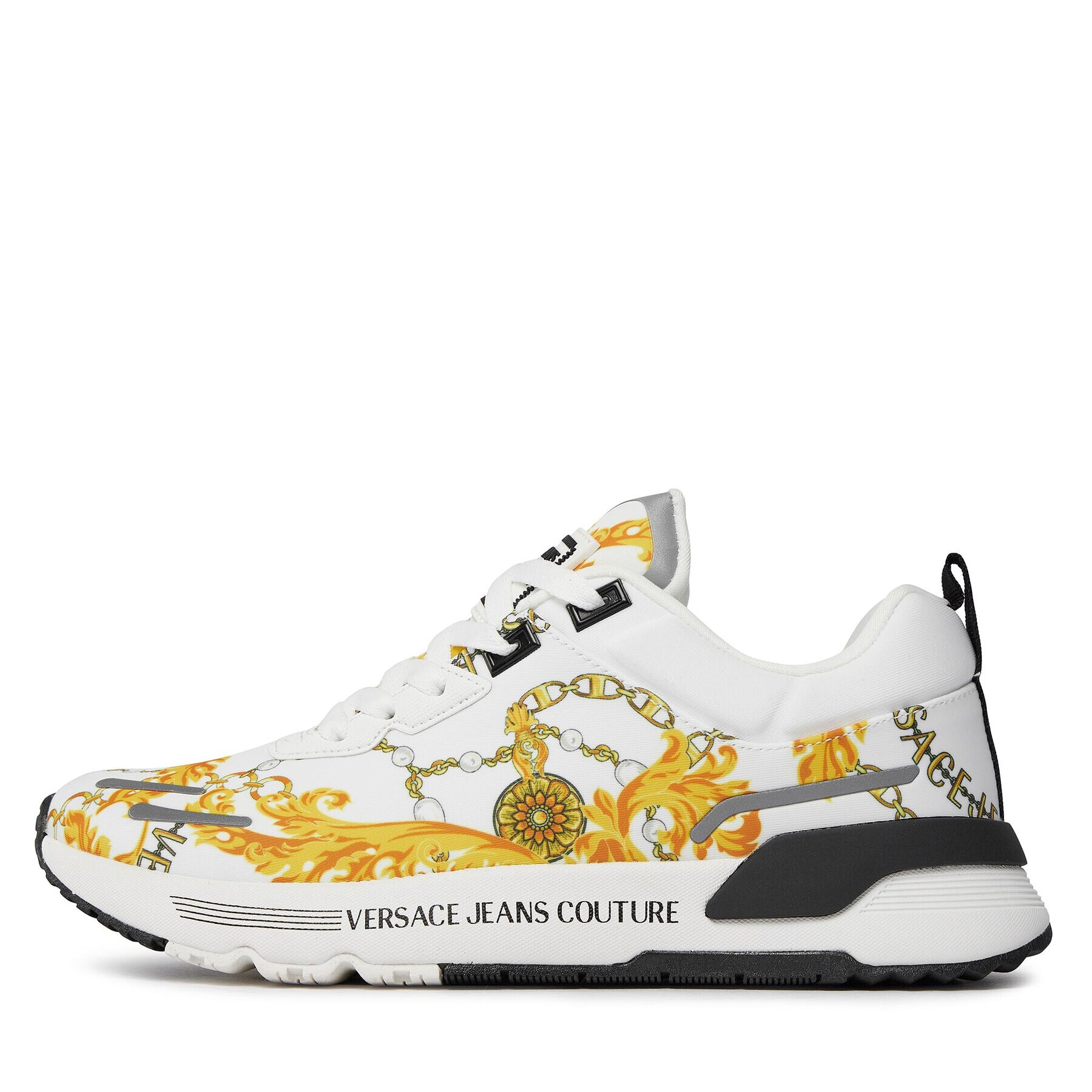 Versace Jeans Couture Sneakersy 75YA3SA1 Bílá - Pepit.cz