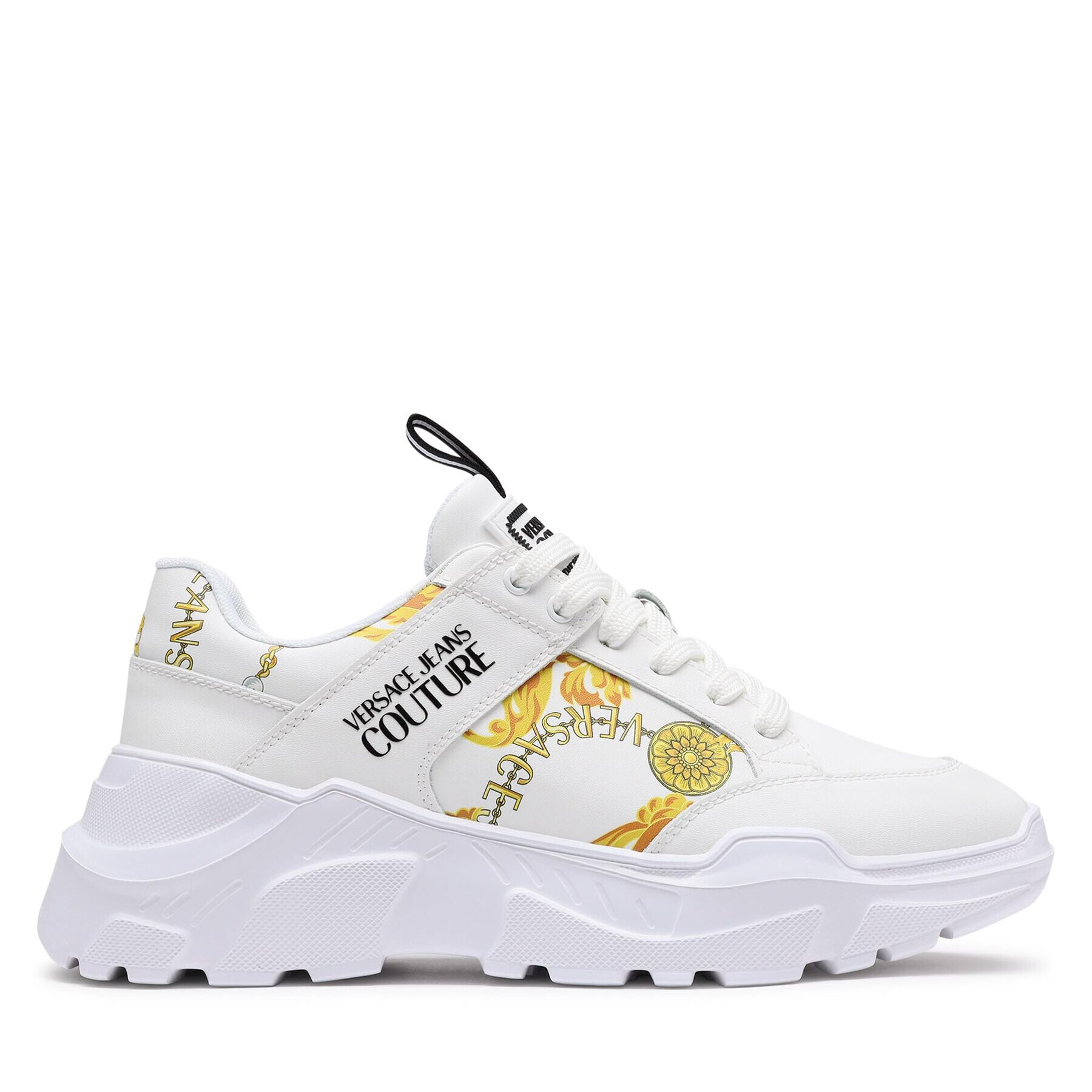 Versace Jeans Couture Sneakersy 75YA3SC2 Bílá - Pepit.cz