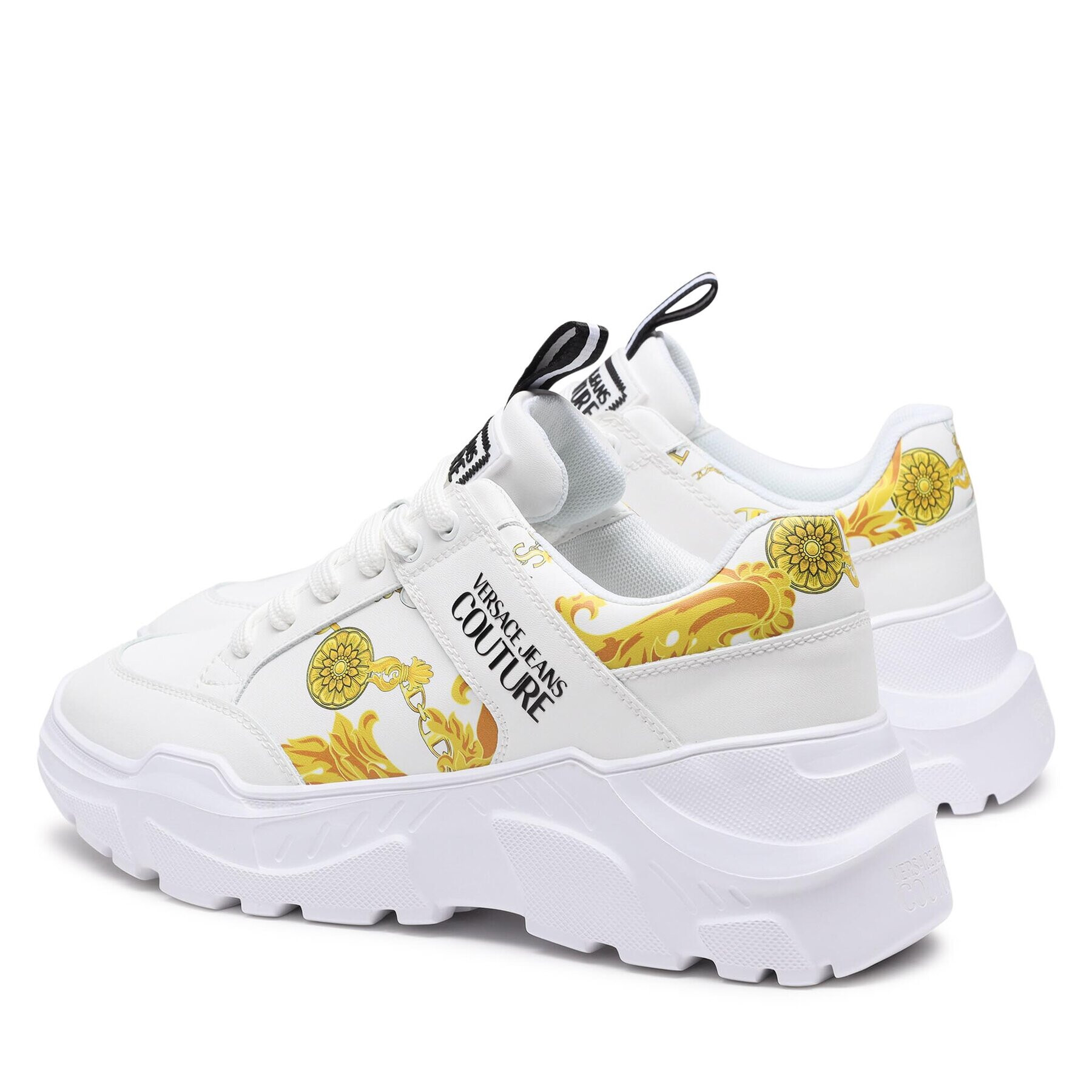 Versace Jeans Couture Sneakersy 75YA3SC2 Bílá - Pepit.cz