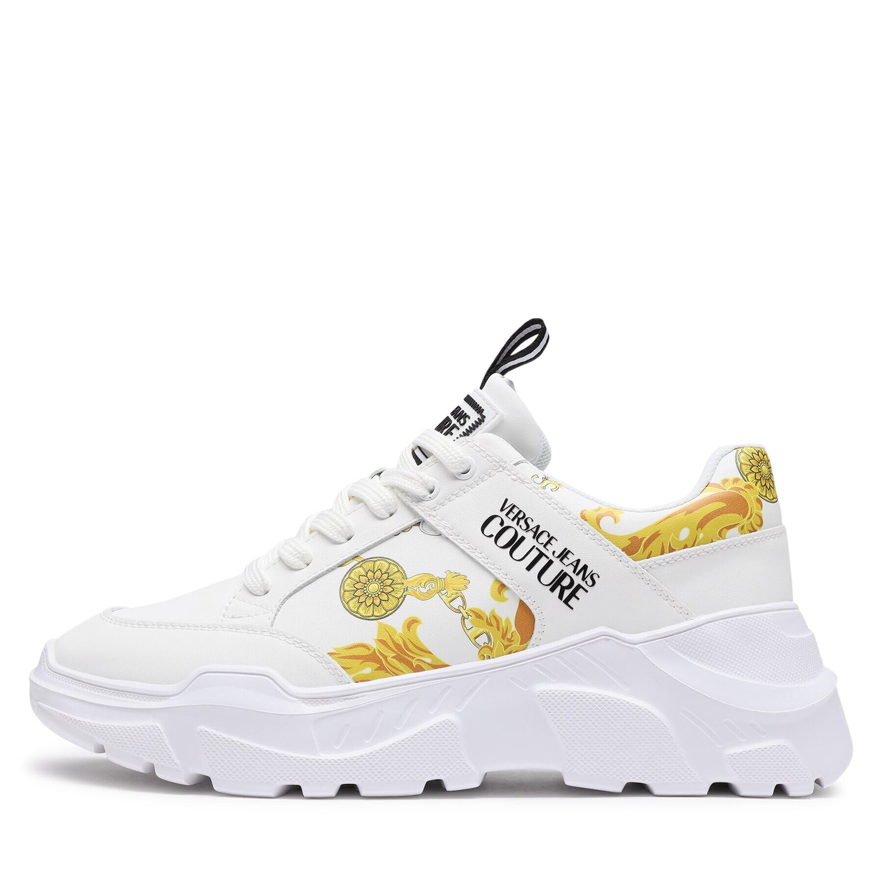 Versace Jeans Couture Sneakersy 75YA3SC2 Bílá - Pepit.cz