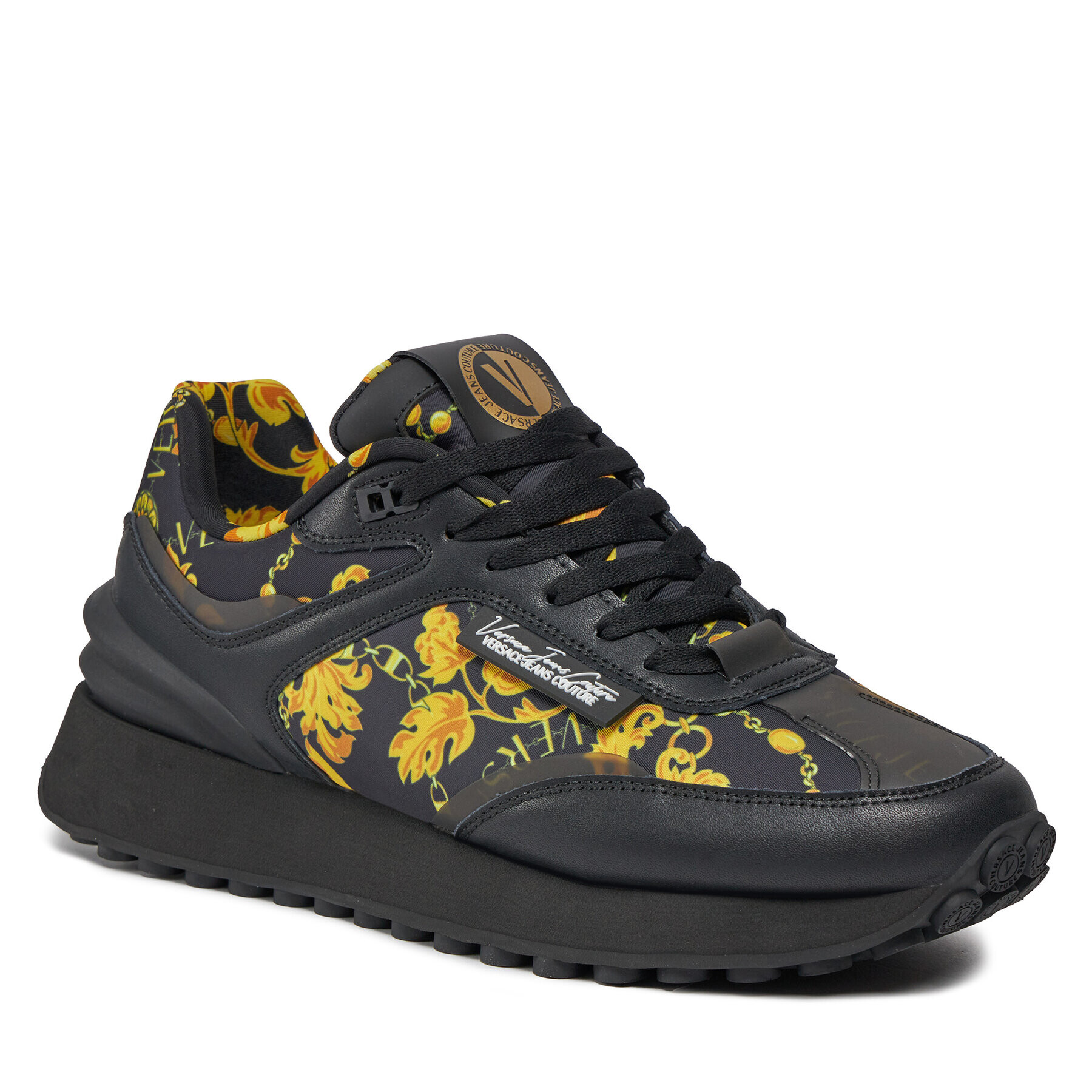 Versace Jeans Couture Sneakersy 75YA3SH2 Černá - Pepit.cz