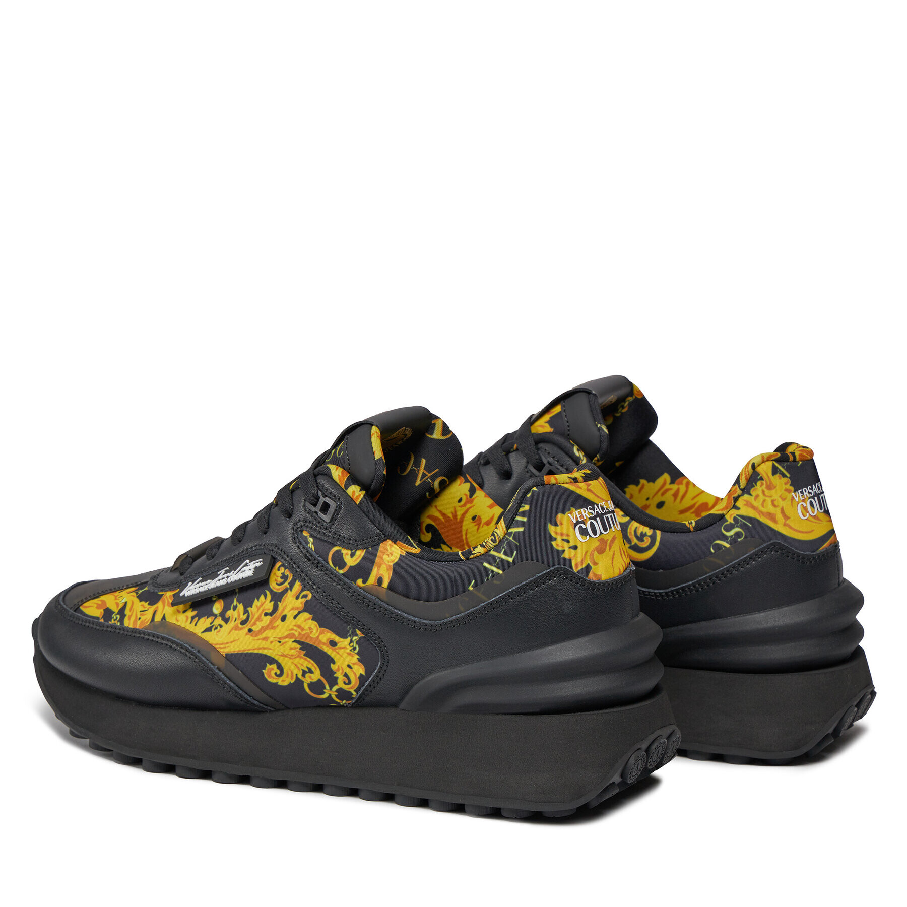 Versace Jeans Couture Sneakersy 75YA3SH2 Černá - Pepit.cz