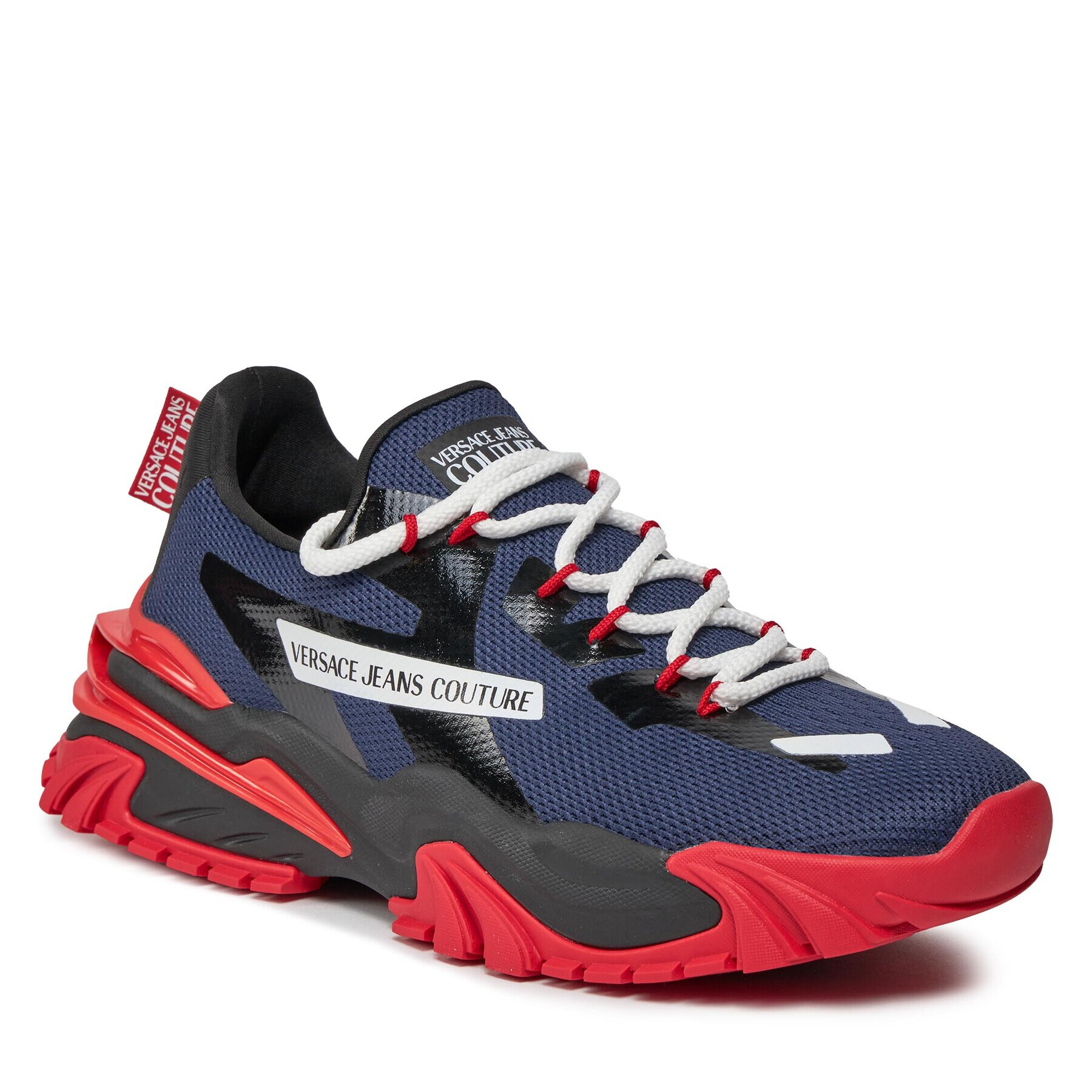 Versace Jeans Couture Sneakersy 75YA3SI8 Tmavomodrá - Pepit.cz