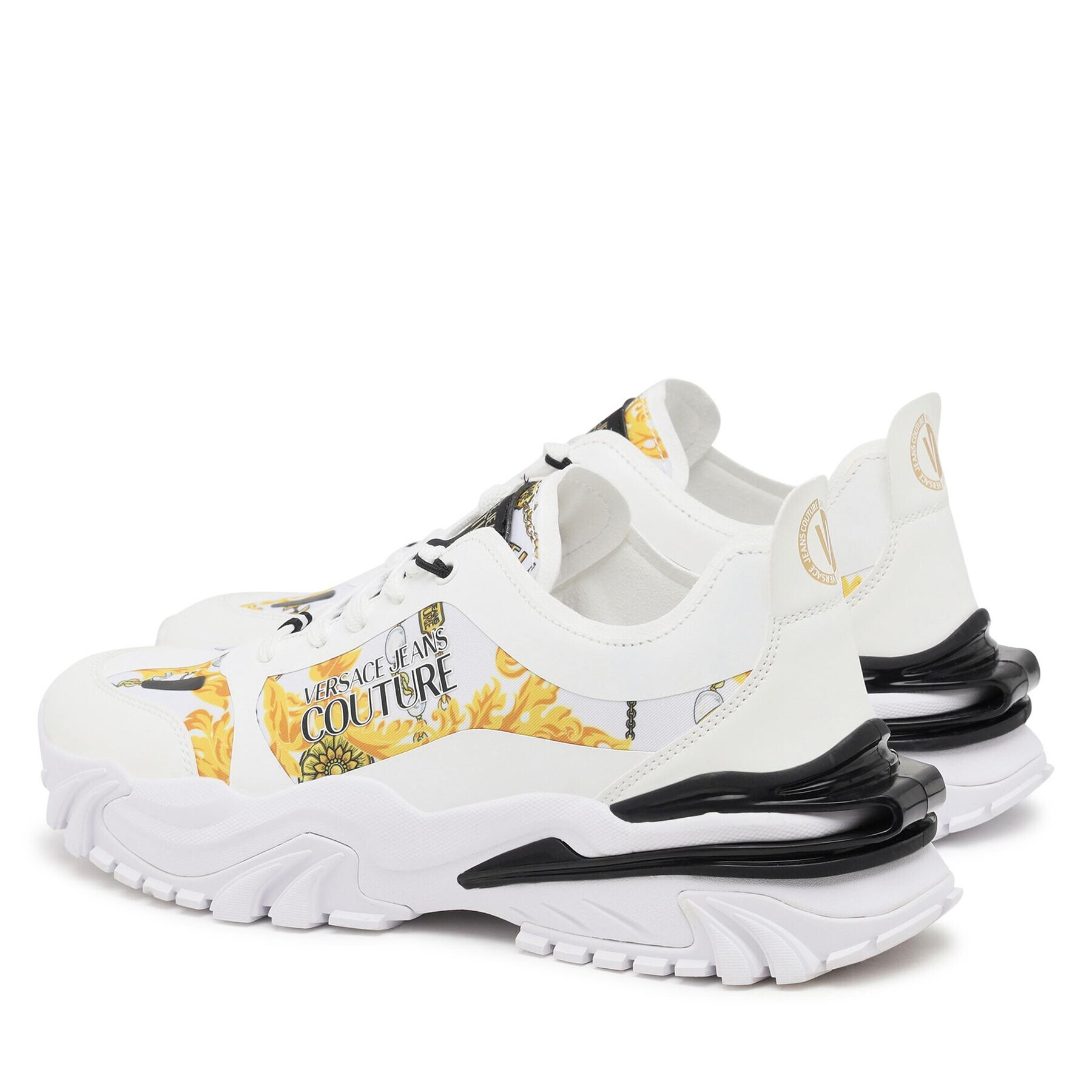 Versace Jeans Couture Sneakersy 75YA3SIB Bílá - Pepit.cz