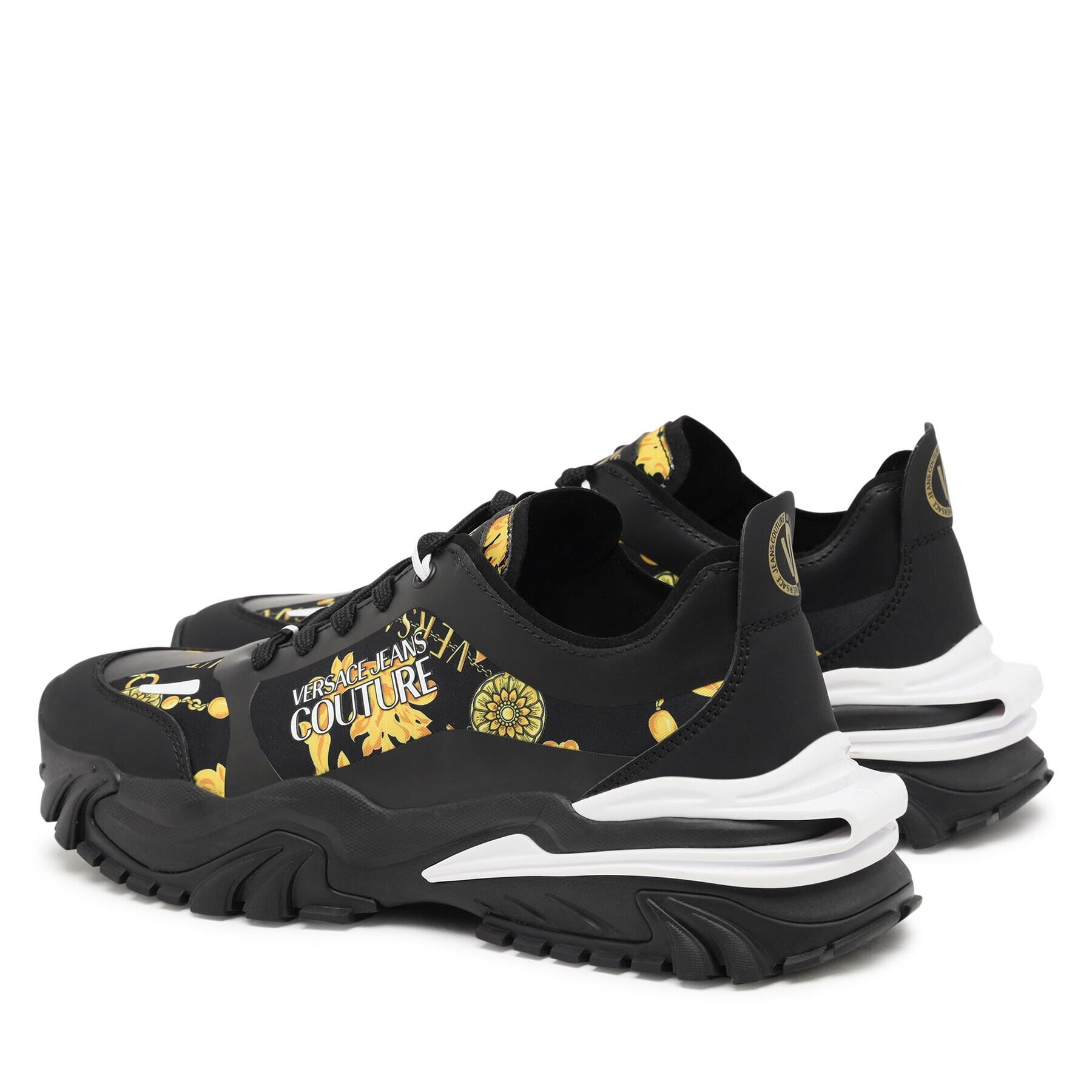 Versace Jeans Couture Sneakersy 75YA3SIB Černá - Pepit.cz