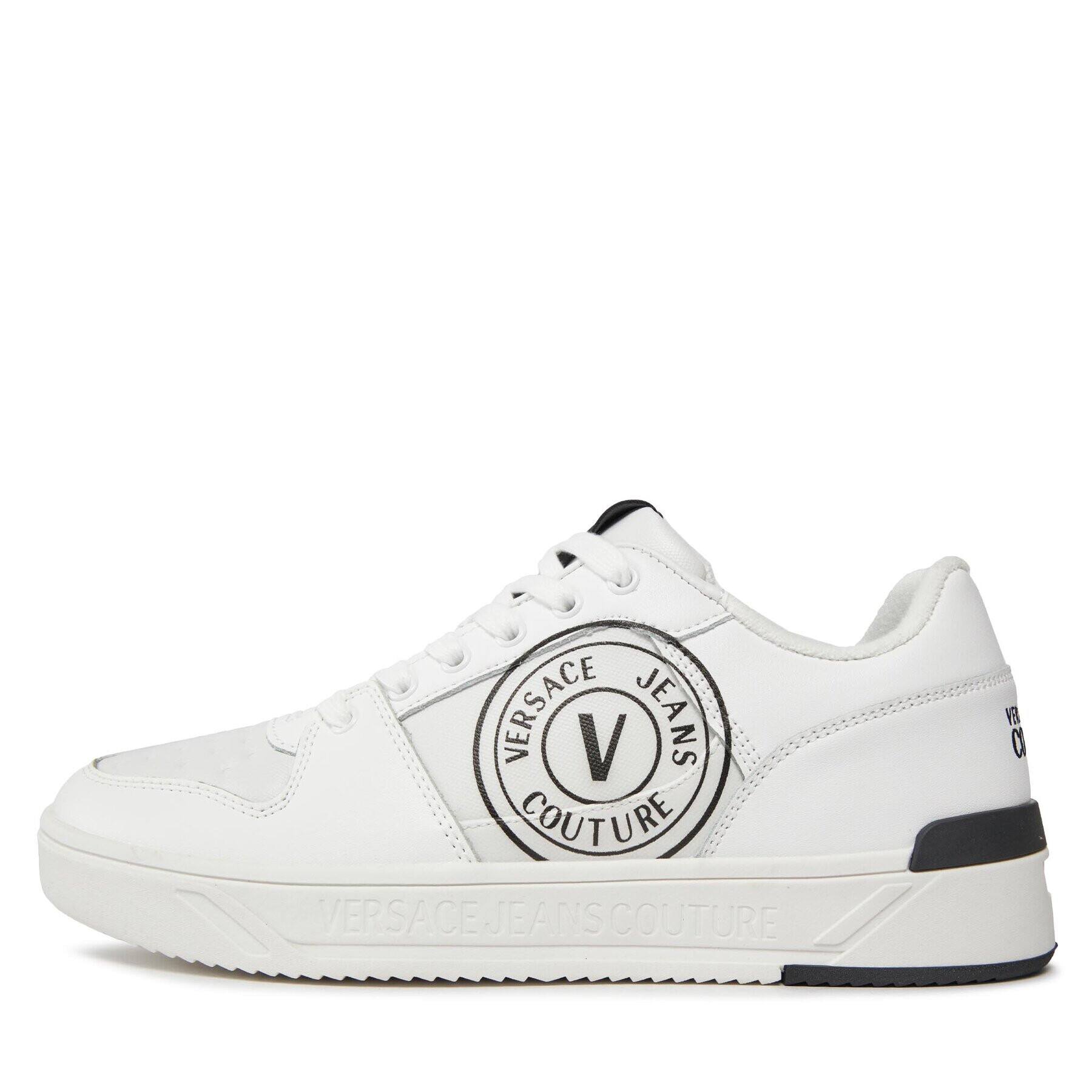 Versace Jeans Couture Sneakersy 75YA3SJ1 Bílá - Pepit.cz