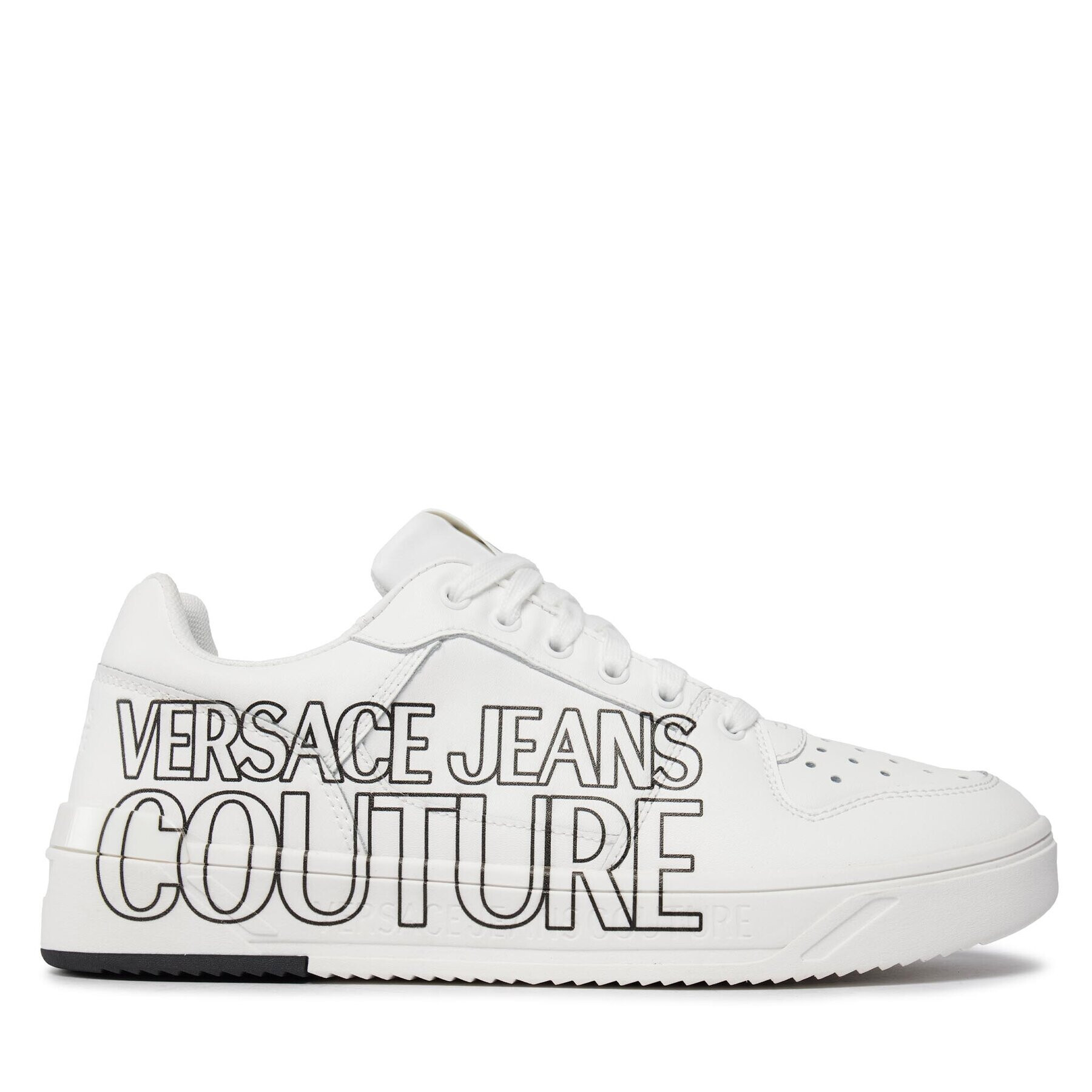 Versace Jeans Couture Sneakersy 75YA3SJ5 Bílá - Pepit.cz