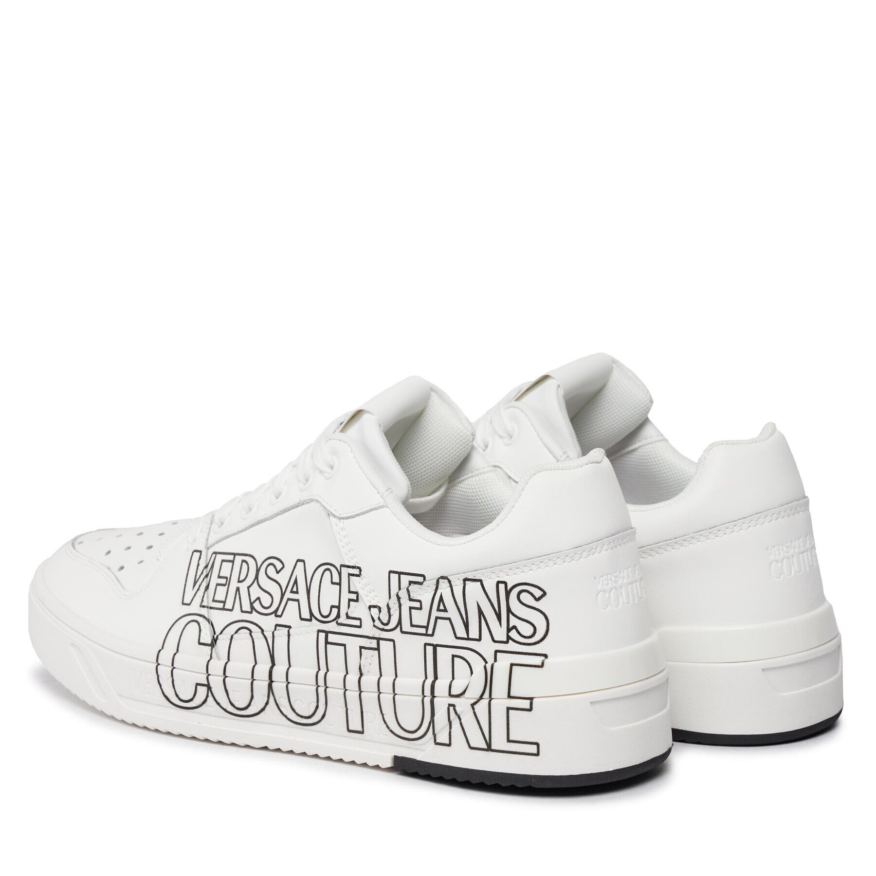 Versace Jeans Couture Sneakersy 75YA3SJ5 Bílá - Pepit.cz