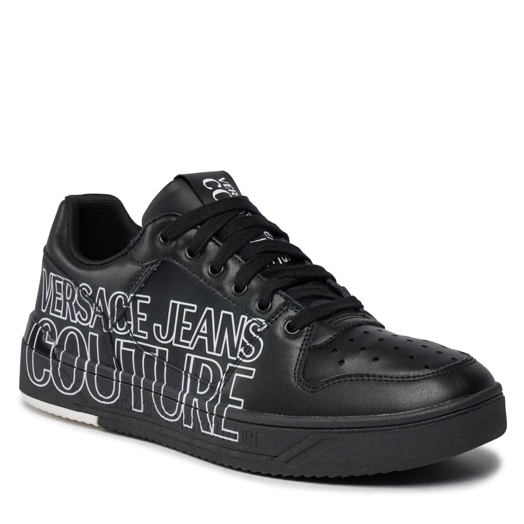 Versace Jeans Couture Sneakersy 75YA3SJ5 Černá - Pepit.cz