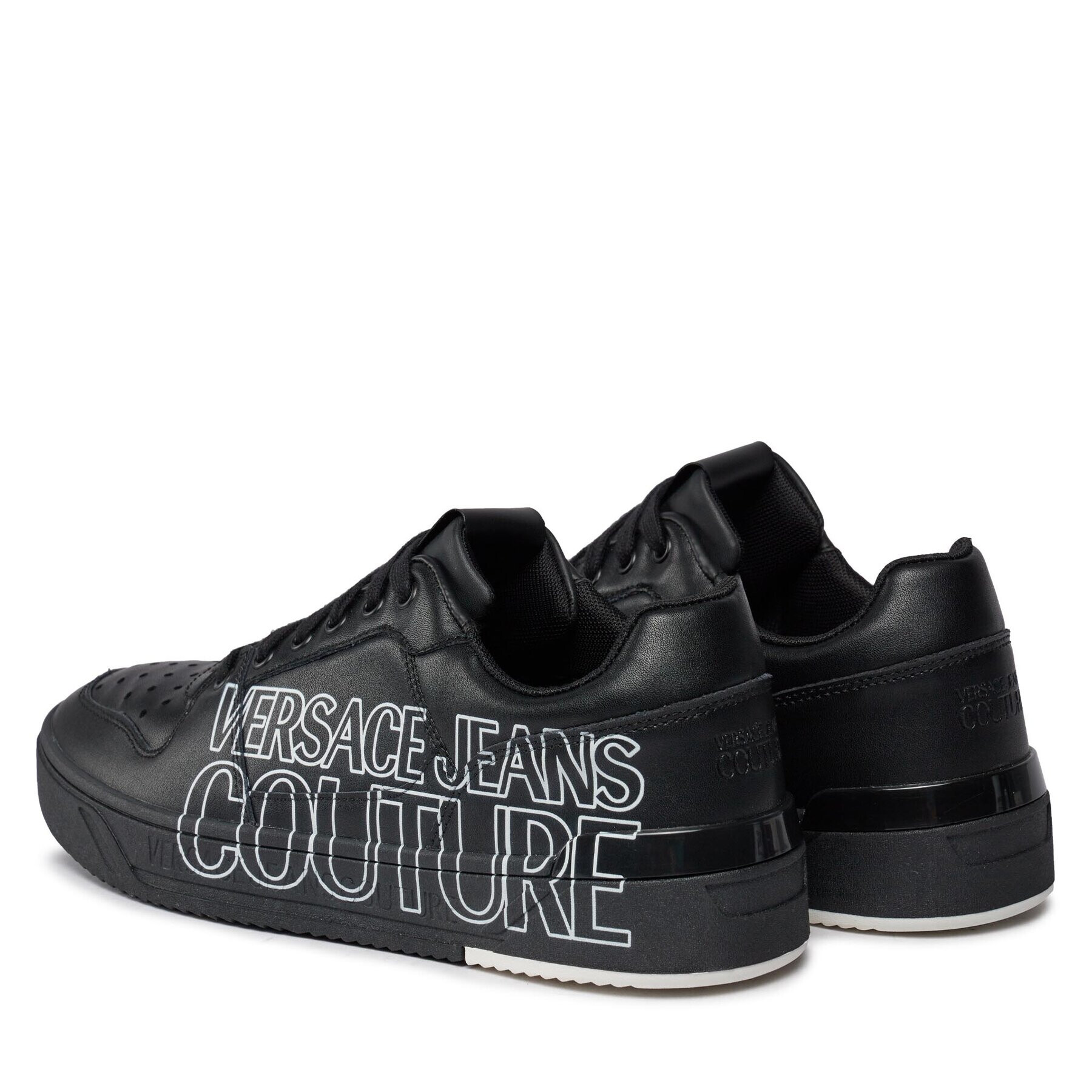 Versace Jeans Couture Sneakersy 75YA3SJ5 Černá - Pepit.cz