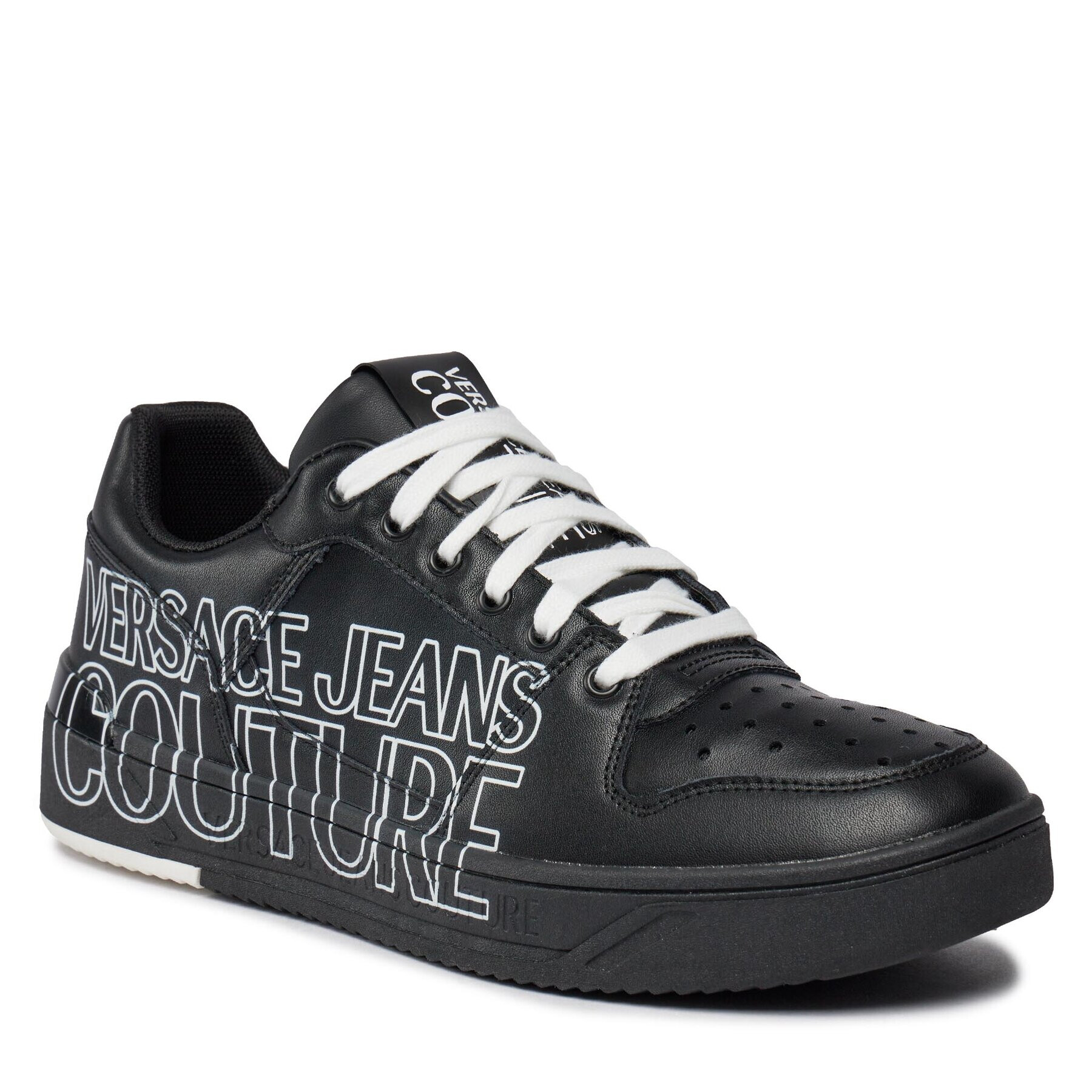 Versace Jeans Couture Sneakersy 75YA3SJ5 Černá - Pepit.cz