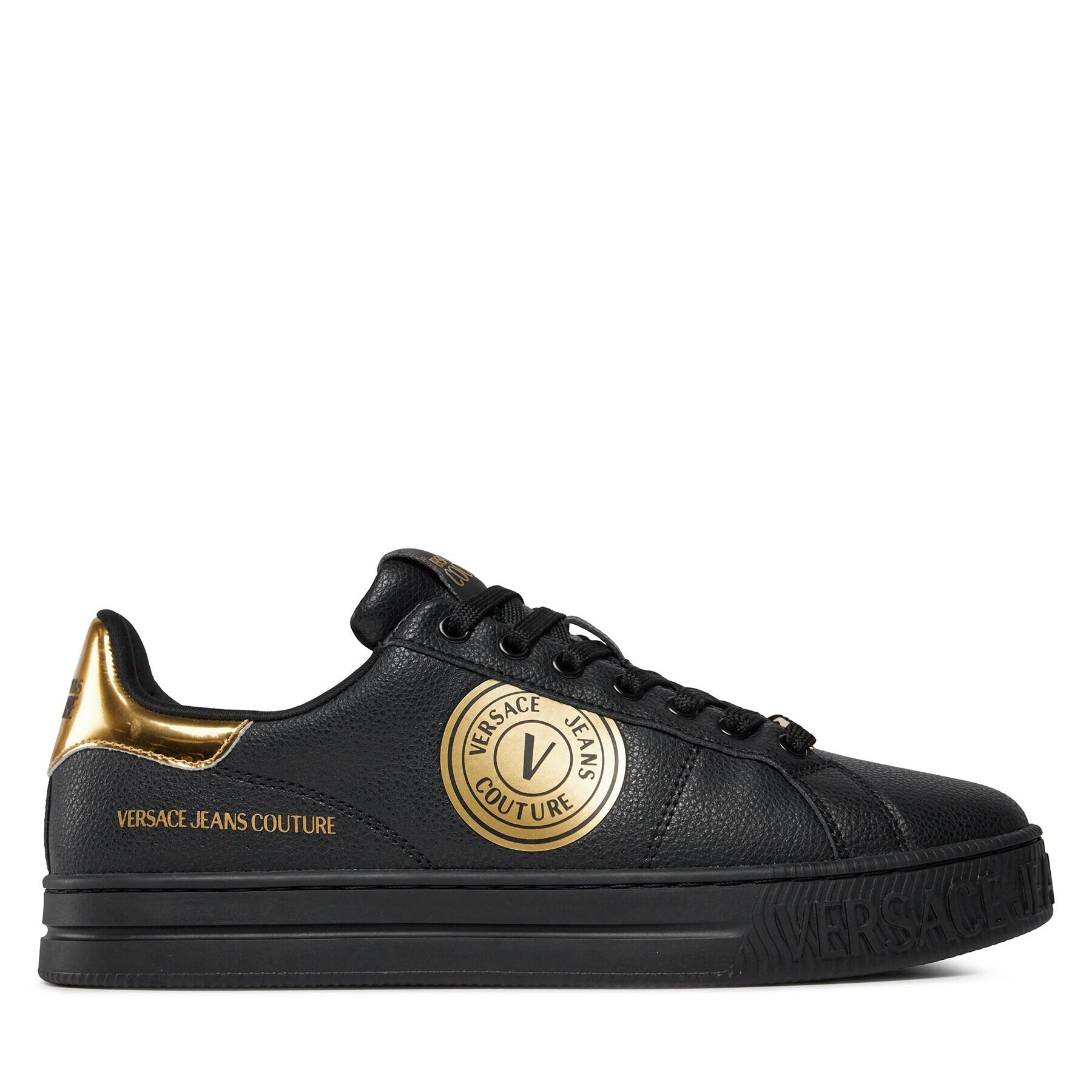 Versace Jeans Couture Sneakersy 75YA3SK1 Černá - Pepit.cz