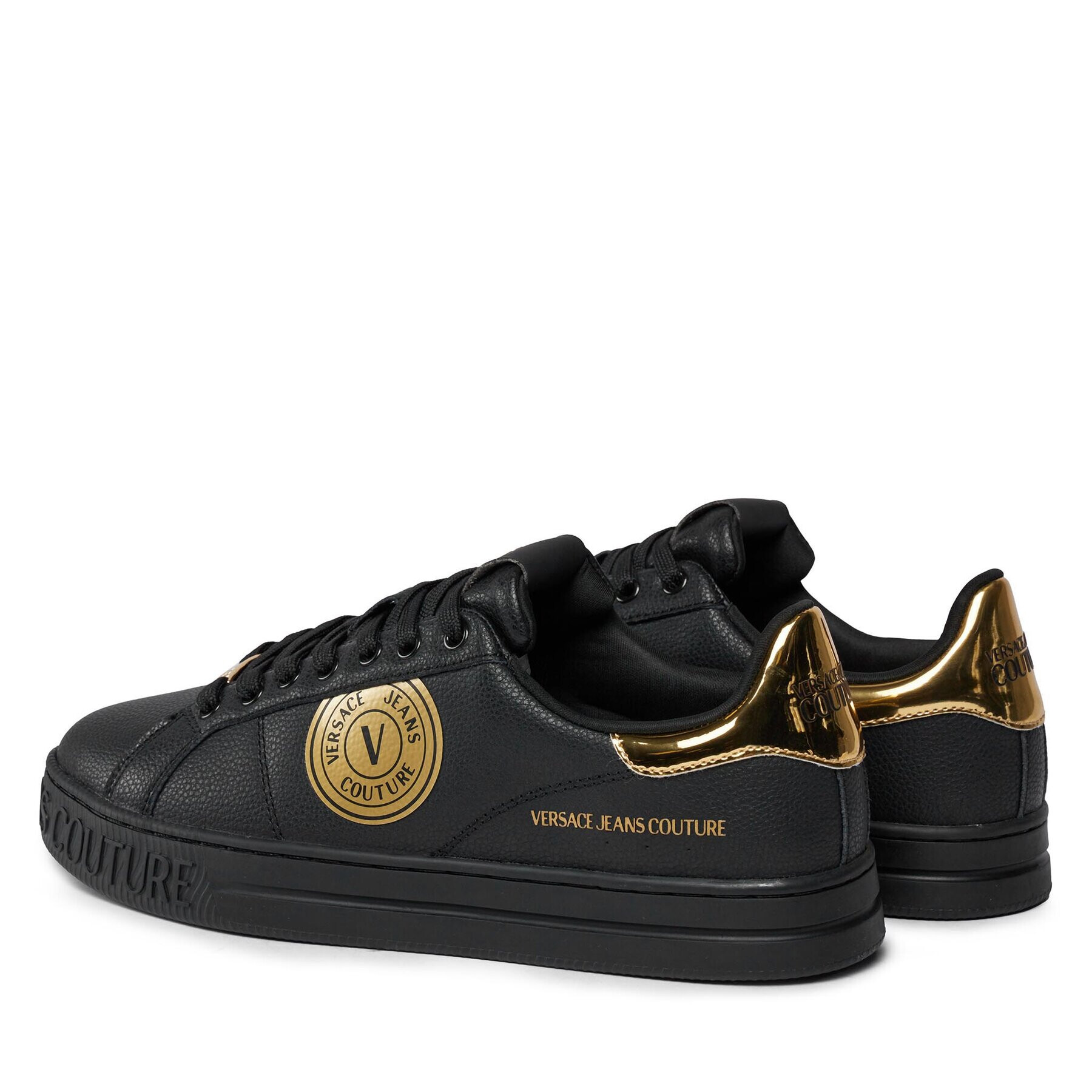 Versace Jeans Couture Sneakersy 75YA3SK1 Černá - Pepit.cz