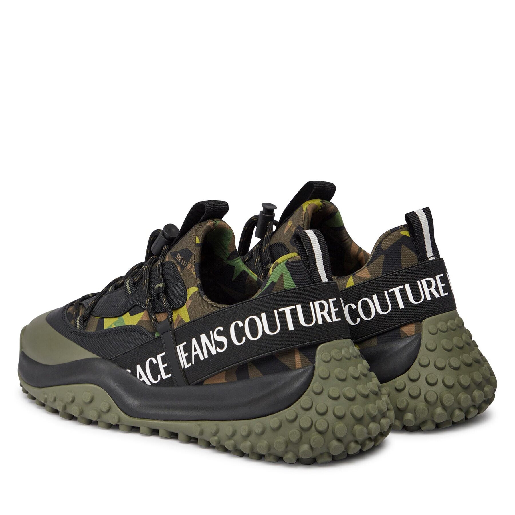 Versace Jeans Couture Sneakersy 75YA3SN2 Khaki - Pepit.cz