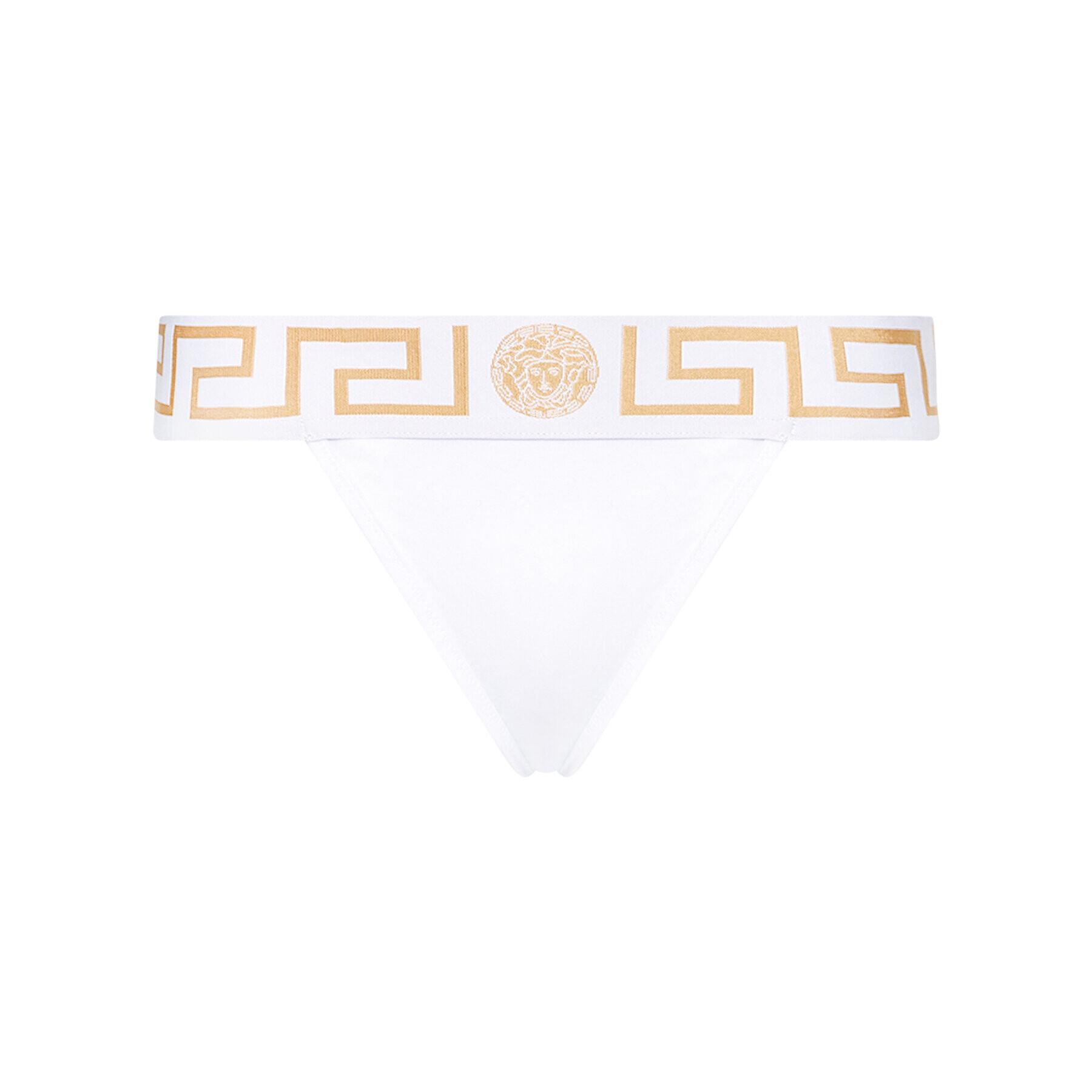 Versace Kalhotky string Donna AUD01042 Bílá - Pepit.cz