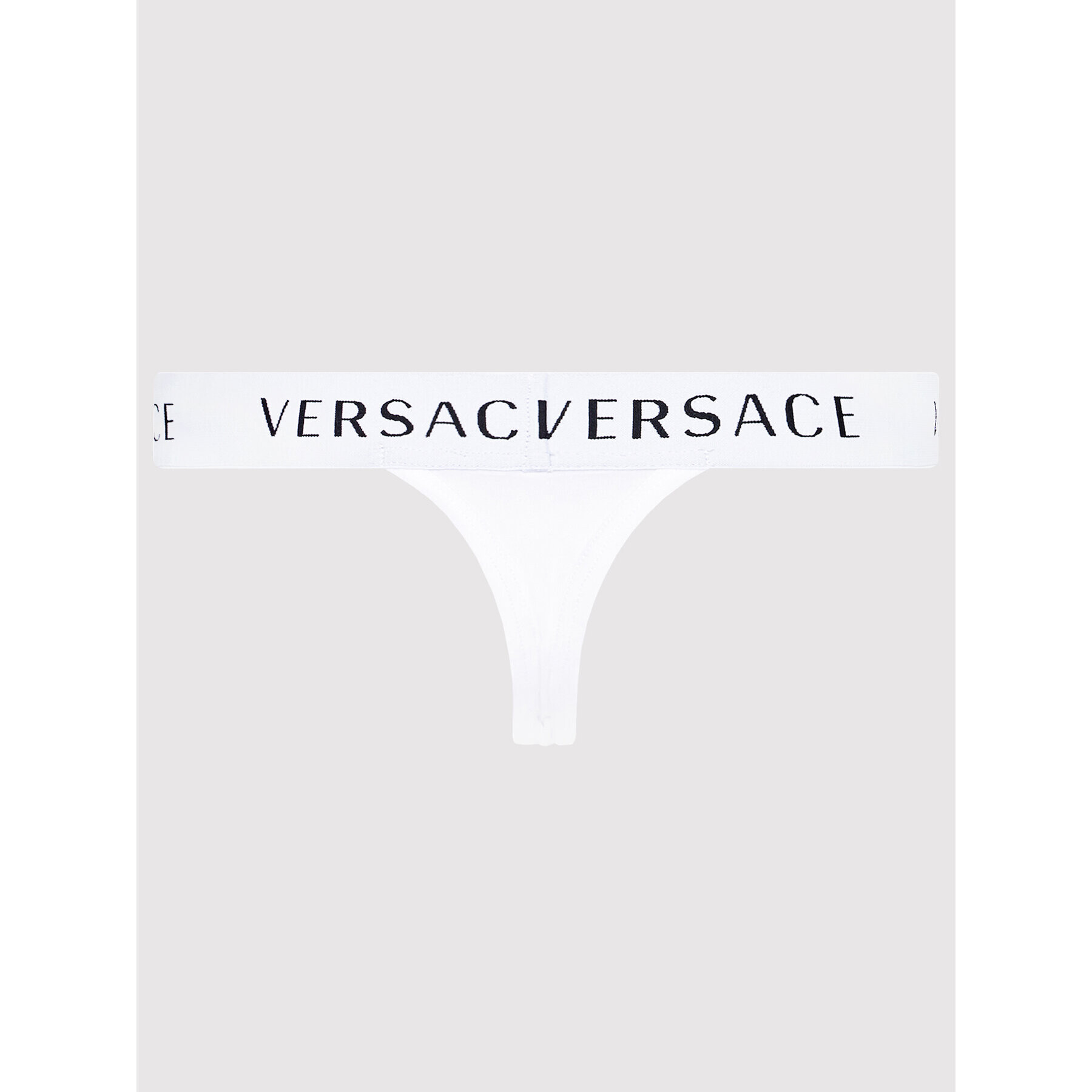 Versace Kalhotky string Donna AUD04070 Bílá - Pepit.cz