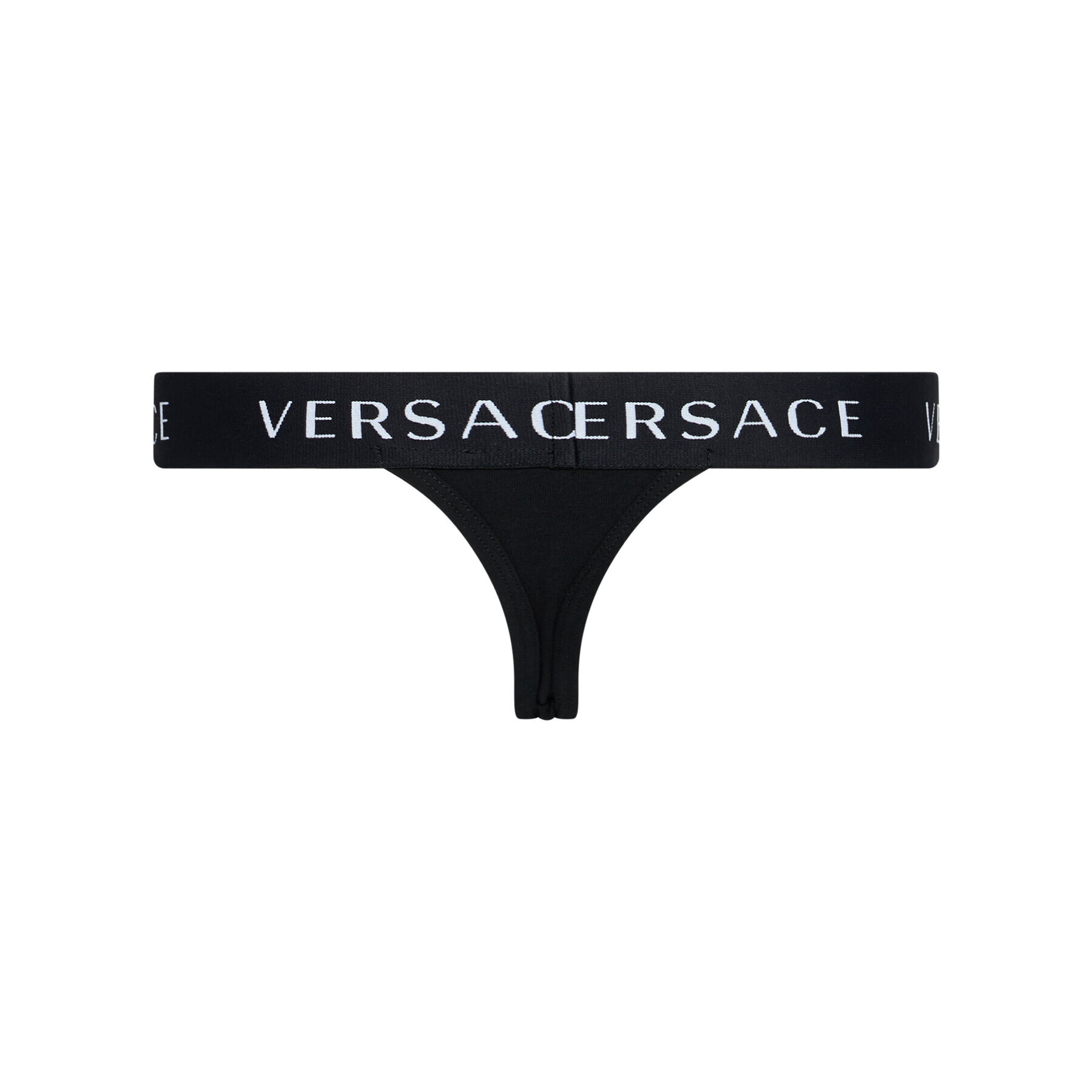 Versace Kalhotky string Donna AUD04070 Černá - Pepit.cz