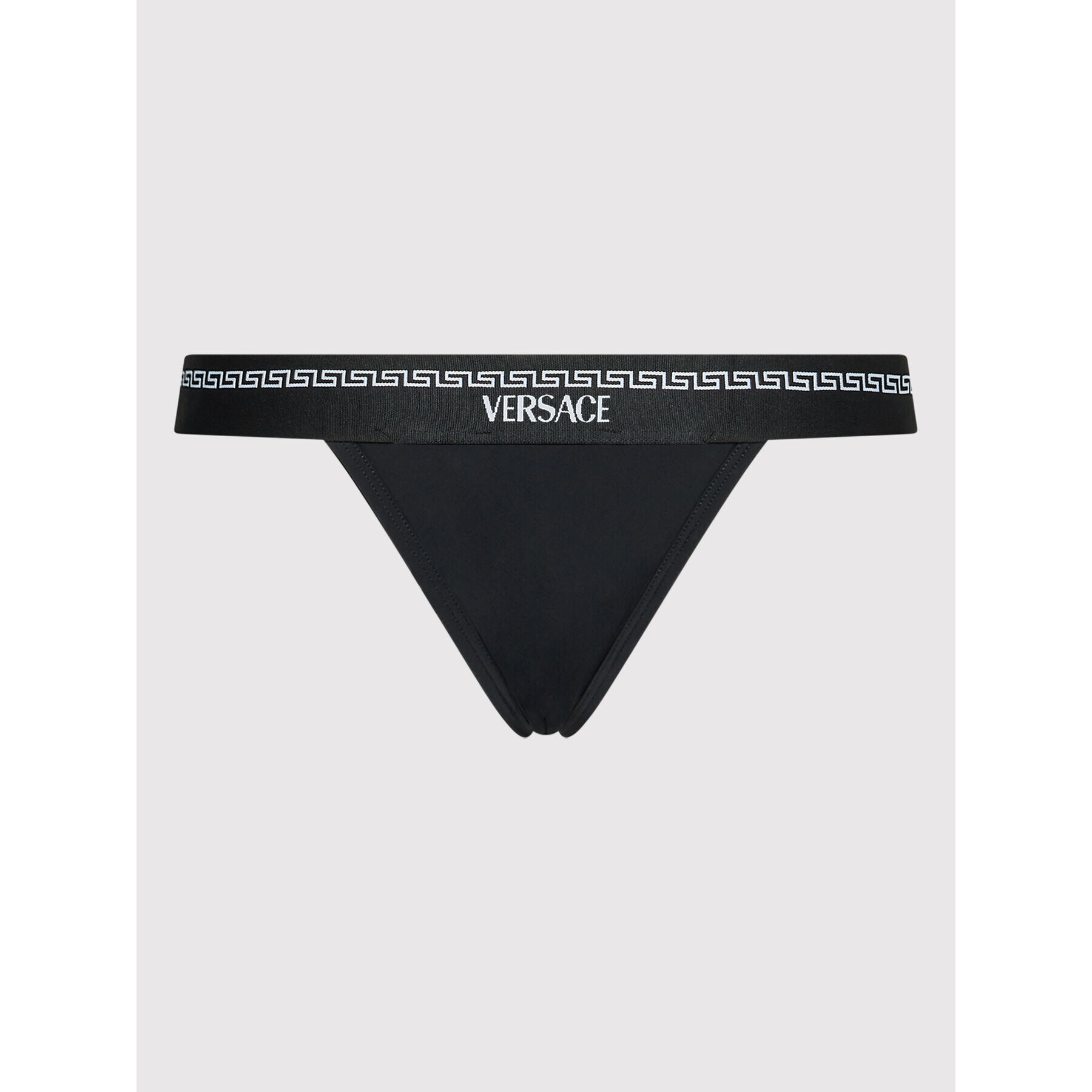 Versace Kalhotky string Donna AUD04070 Černá - Pepit.cz