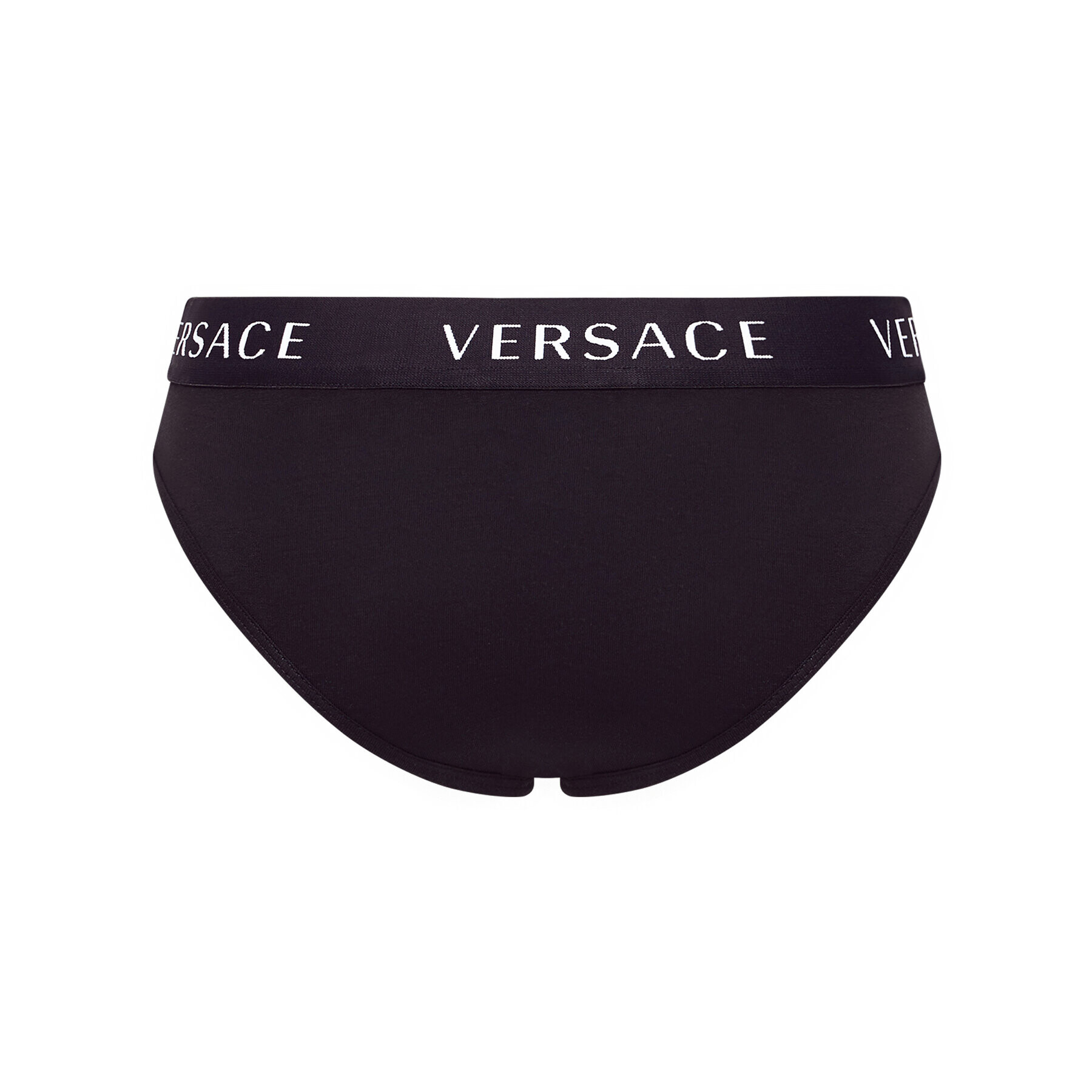 Versace Klasické kalhotky Logo AUD04071 Černá - Pepit.cz