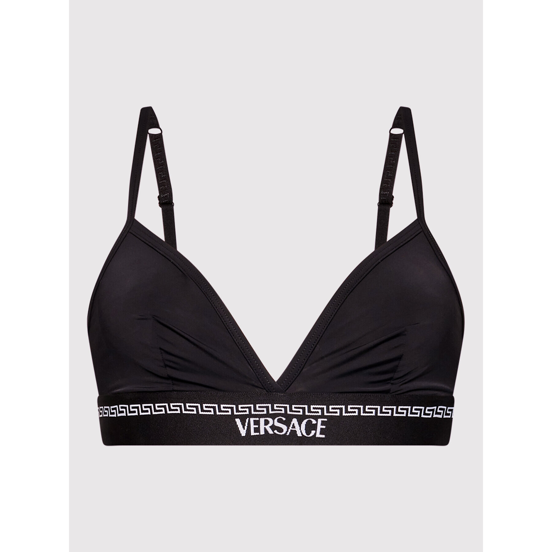 Versace Podprsenka Bralette AUD04067 Černá - Pepit.cz