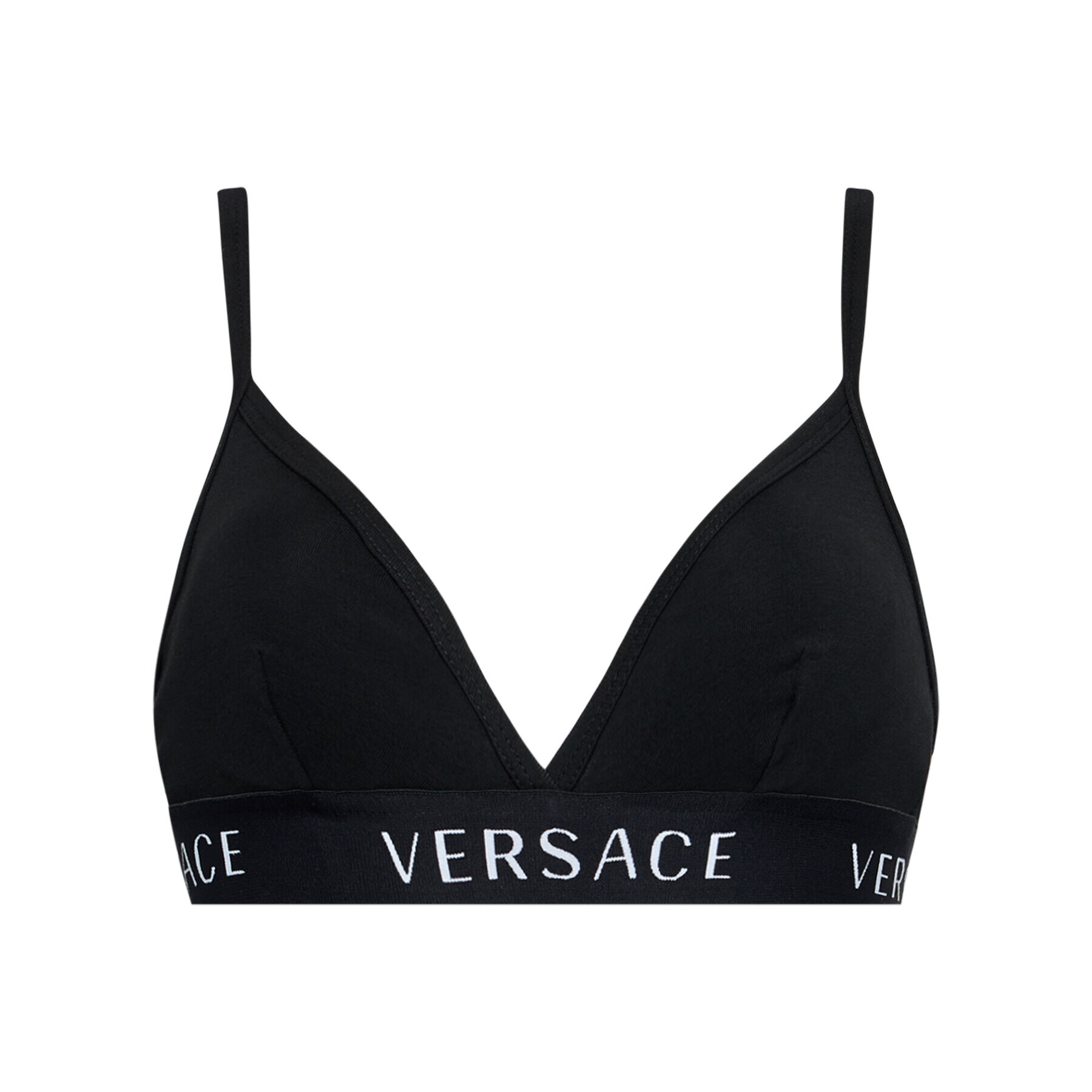 Versace Podprsenka Bralette Donna AUD04067 Černá - Pepit.cz