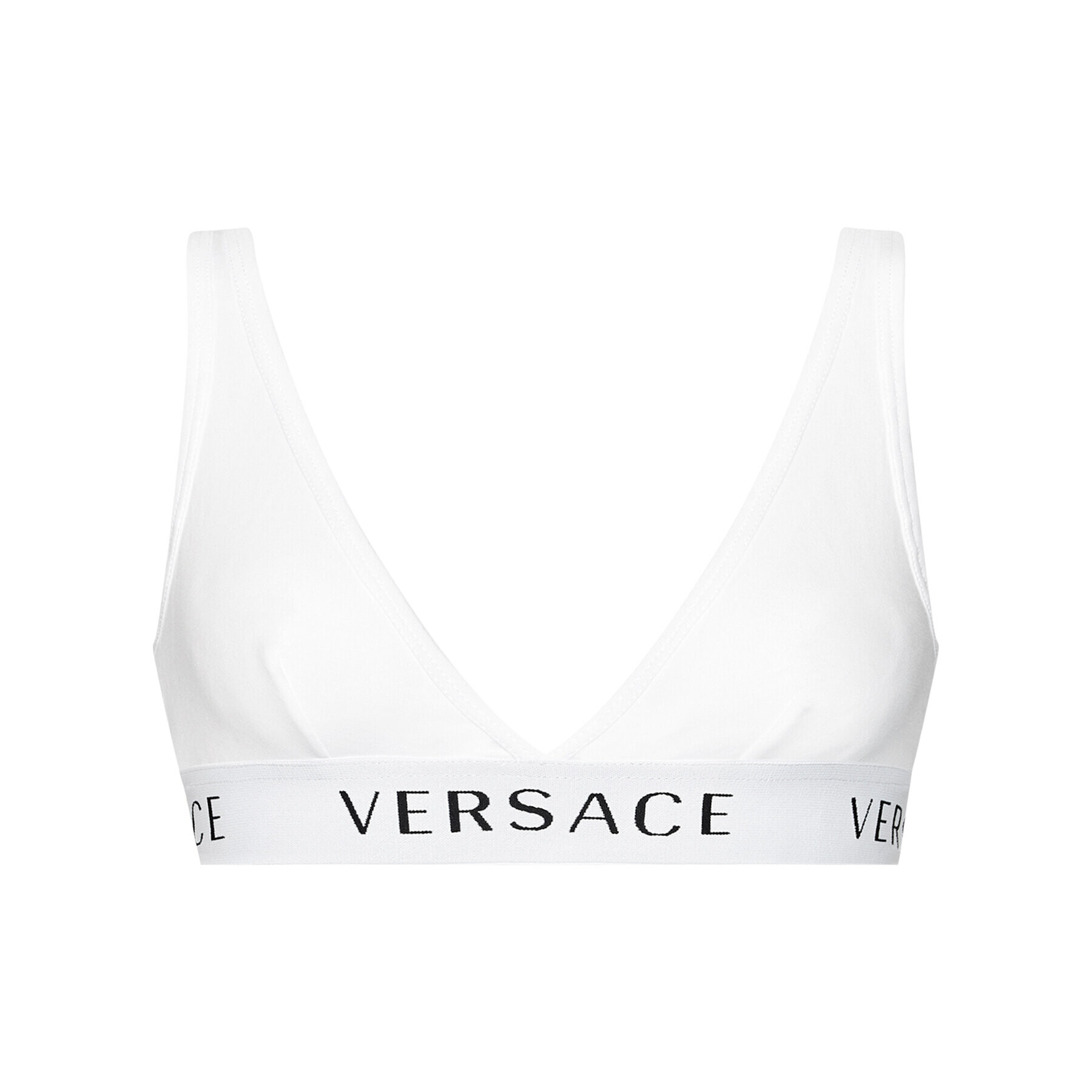 Versace Podprsenka Bralette Donna AUD04069 Bílá - Pepit.cz