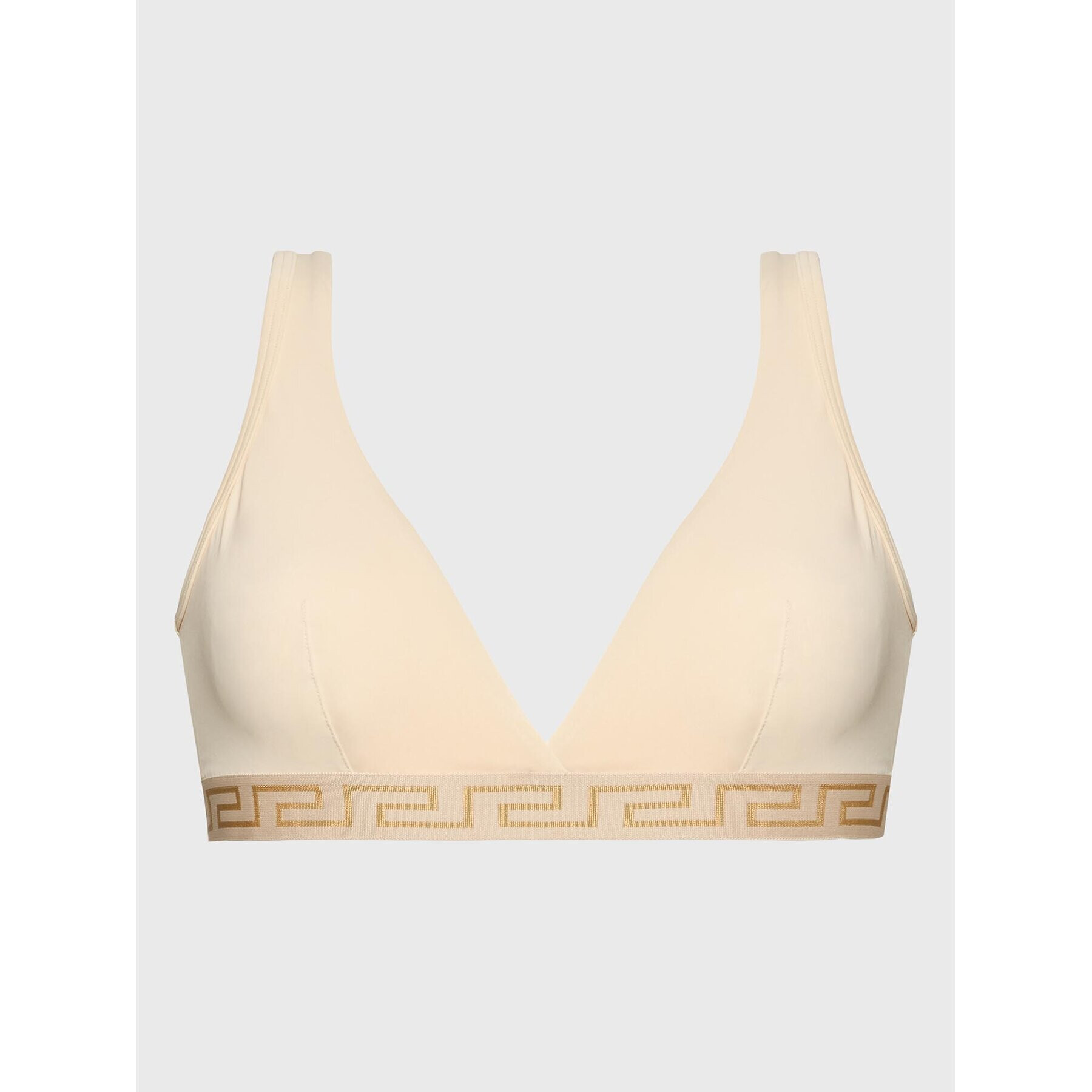 Versace Podprsenka Bralette Iconic Thick 1006390 Béžová - Pepit.cz