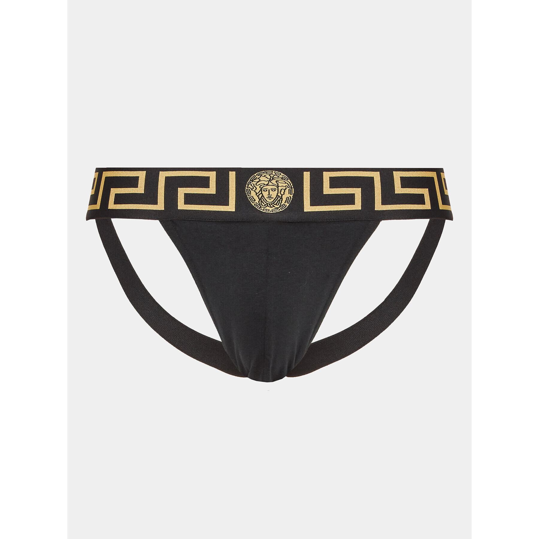 Versace Slipy Jock Strap AUU01017 Černá - Pepit.cz