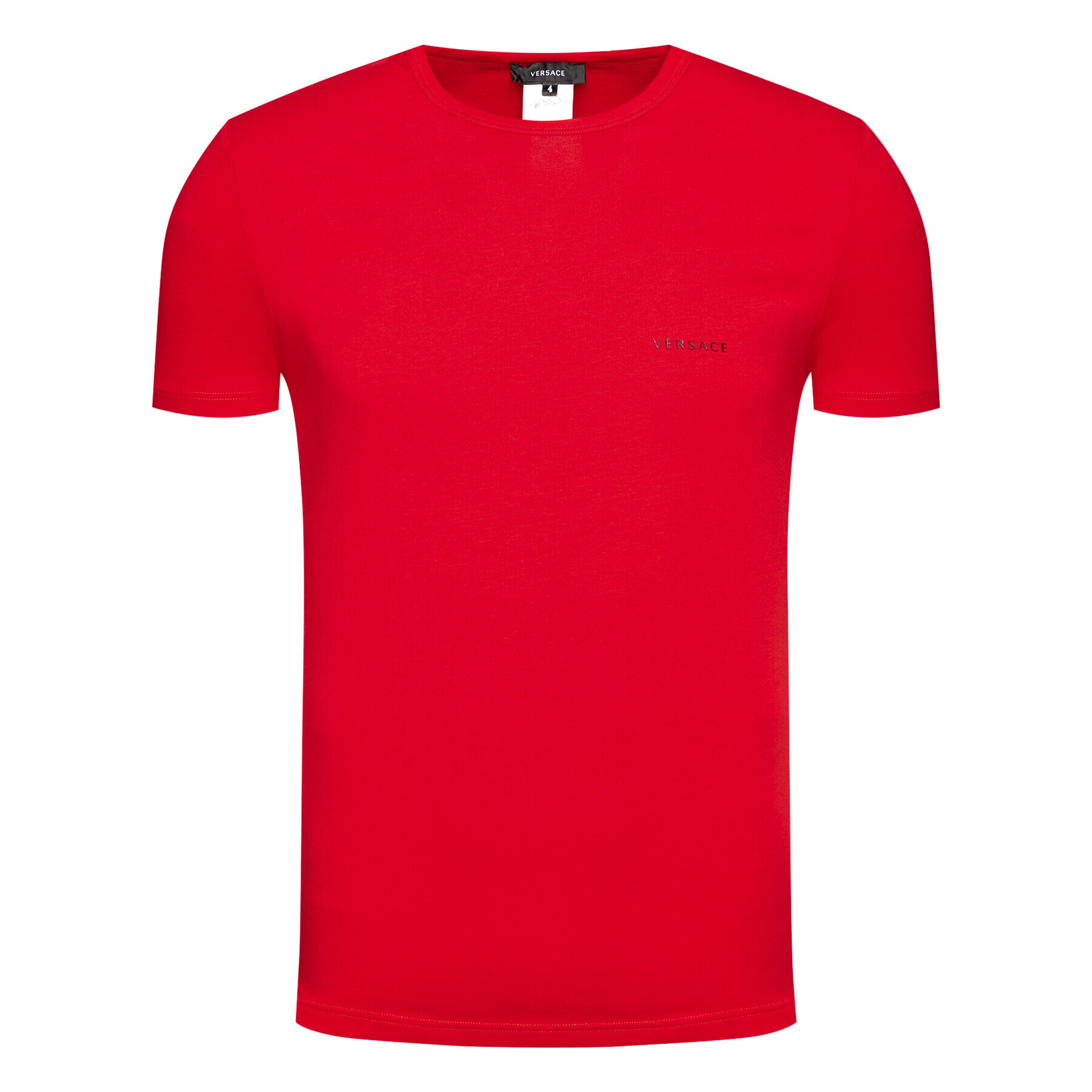 Versace T-Shirt Girocollo AUU04023 Červená Slim Fit - Pepit.cz