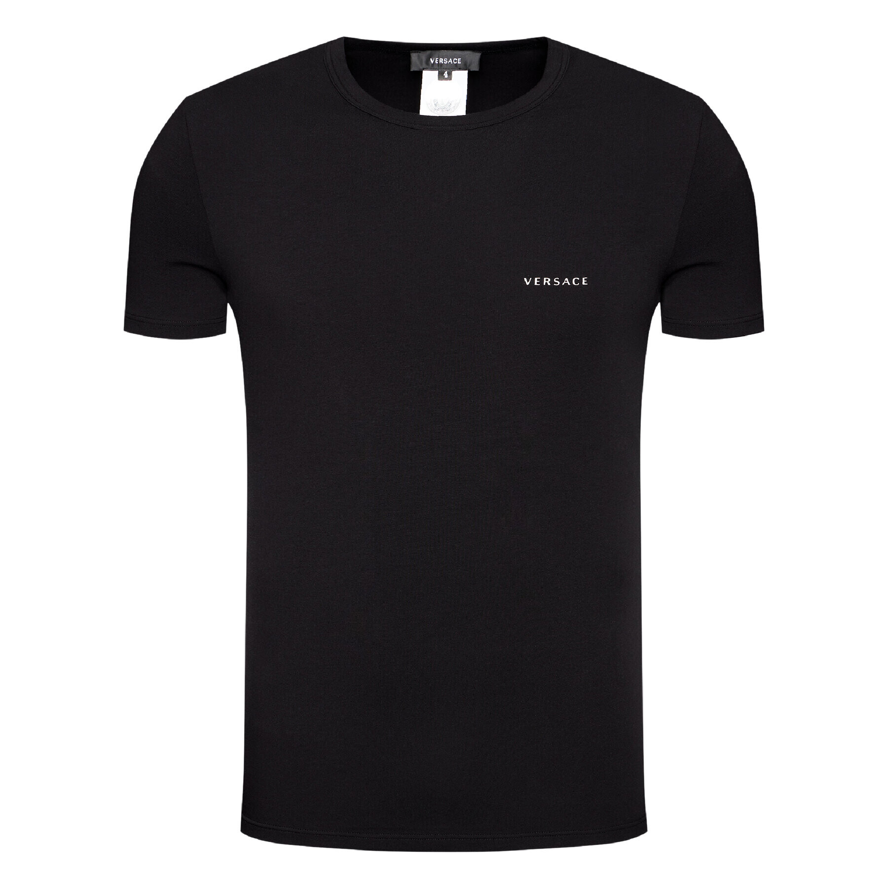 Versace T-Shirt Mc Girocollo AUU04023 Černá Slim Fit - Pepit.cz