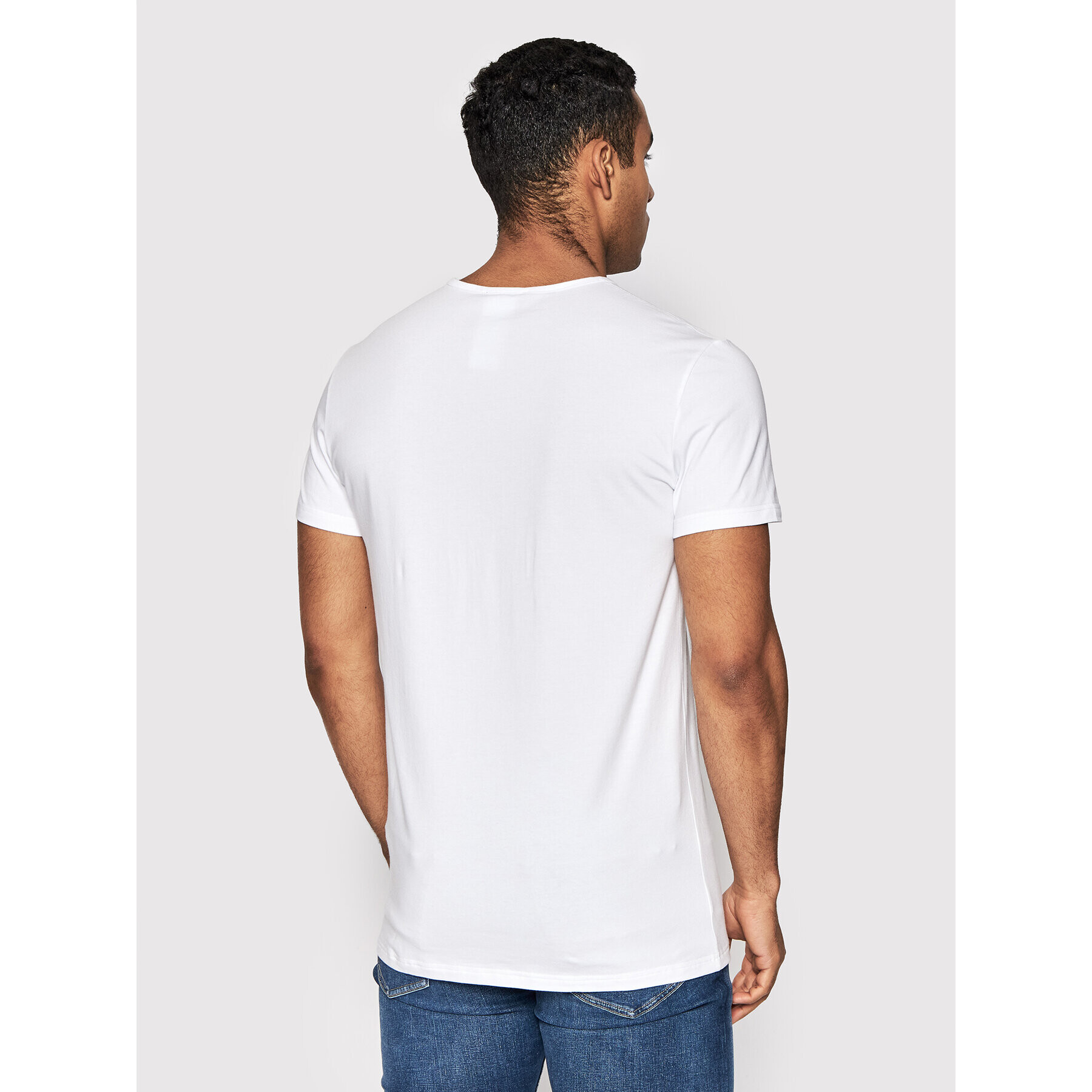 Versace T-Shirt Mc Girocollo Intimo Uomo AUU01005 Bílá Slim Fit - Pepit.cz