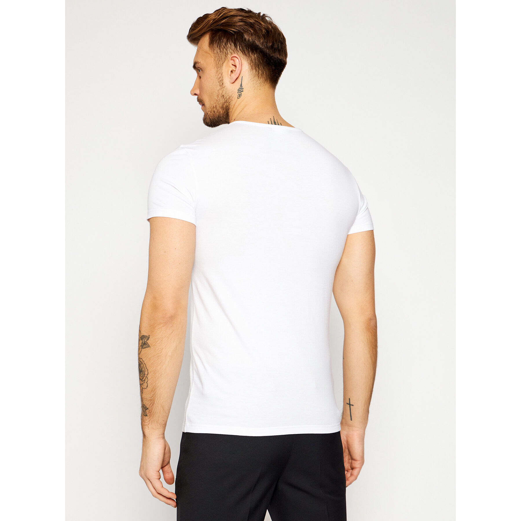 Versace T-Shirt Medusa AUU01005 Bílá Regular Fit - Pepit.cz