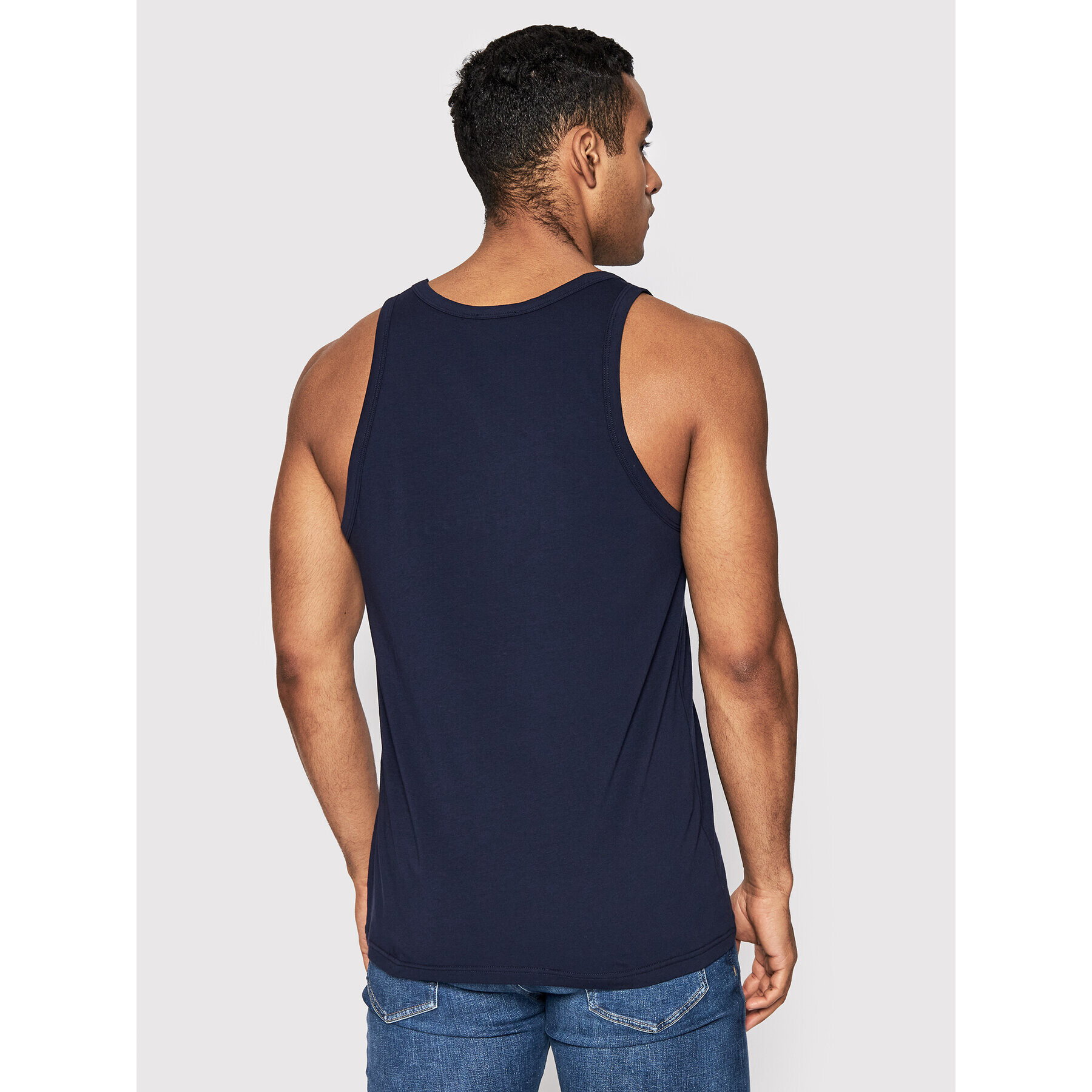 Versace Tank top Medusa AUU01012 Tmavomodrá Regular Fit - Pepit.cz