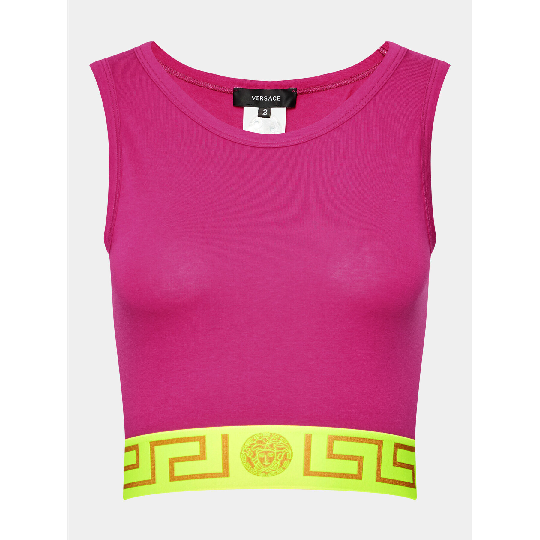 Versace Top 1008598 Růžová Slim Fit - Pepit.cz