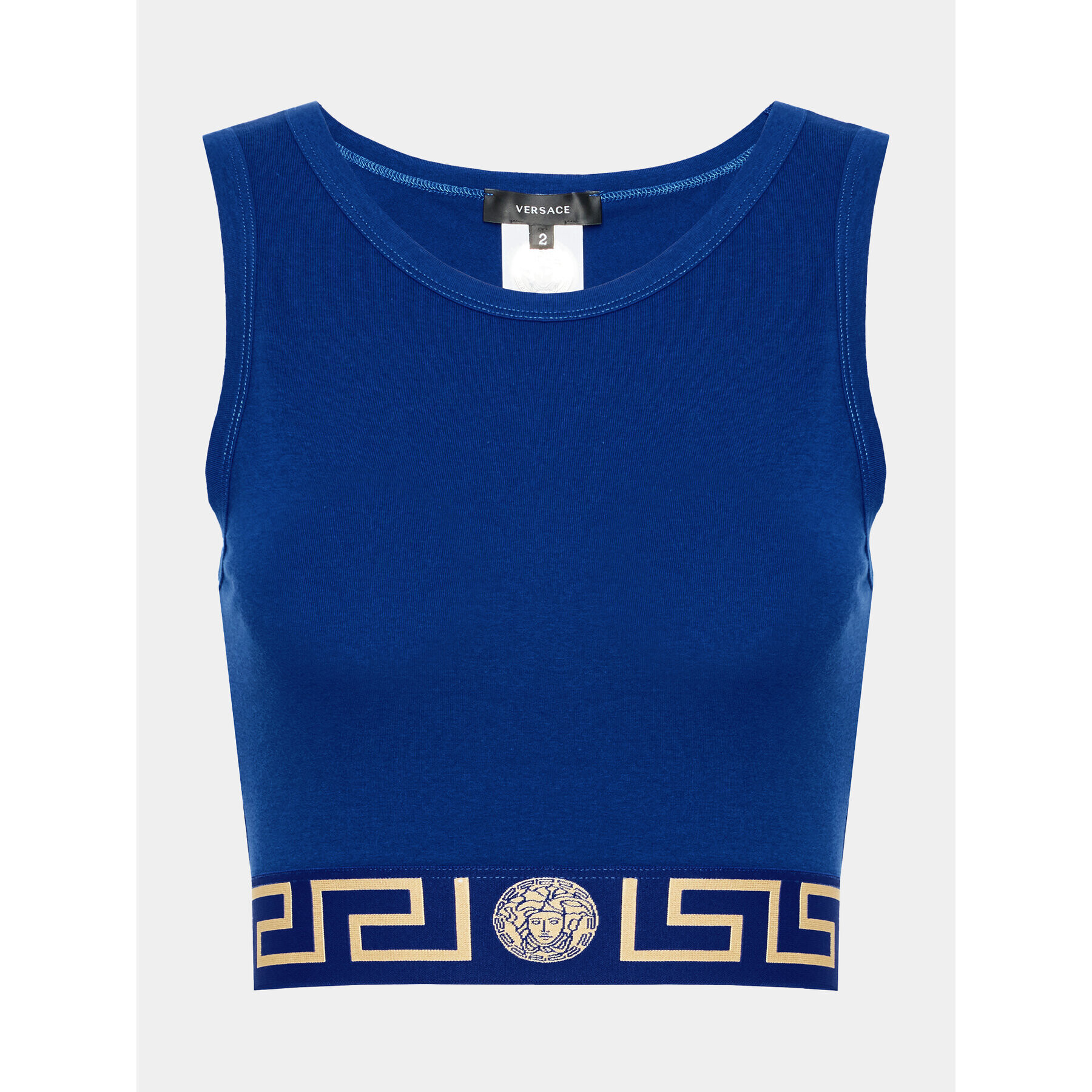 Versace Top Topeka 1008598 Tmavomodrá Slim Fit - Pepit.cz