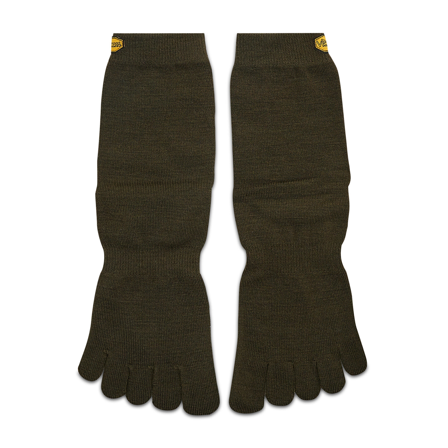 Vibram Fivefingers Sada 2 párů vysokých ponožek unisex Wool Blend Crew S15C12P Černá - Pepit.cz