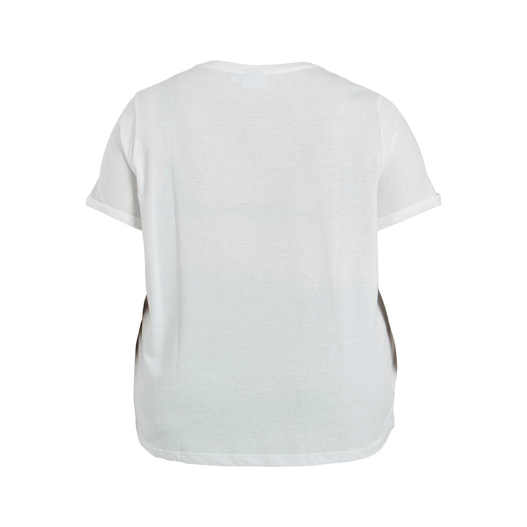 Evoked Vila Vila T-Shirt Printa 14082302 Bílá Regular Fit - Pepit.cz