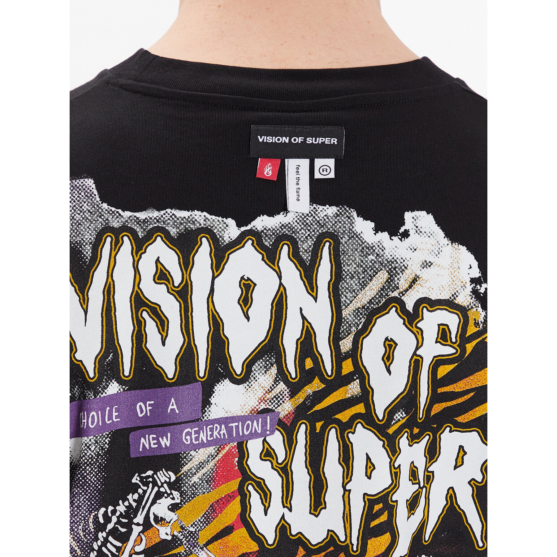 Vision Of Super T-Shirt VS00548 Černá Regular Fit - Pepit.cz