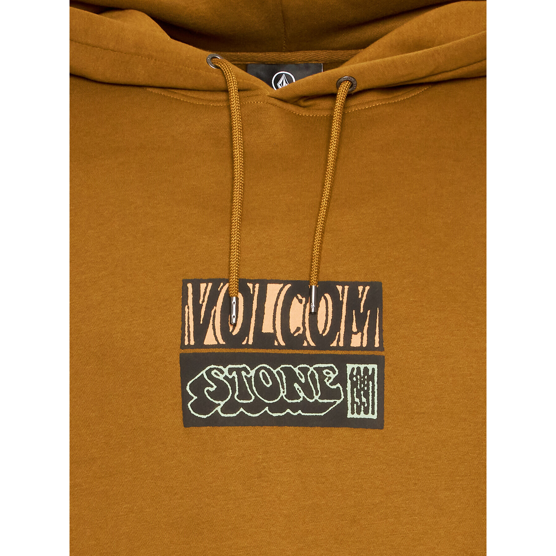 Volcom Mikina Puffstone A4112309 Hnědá Classic Fit - Pepit.cz