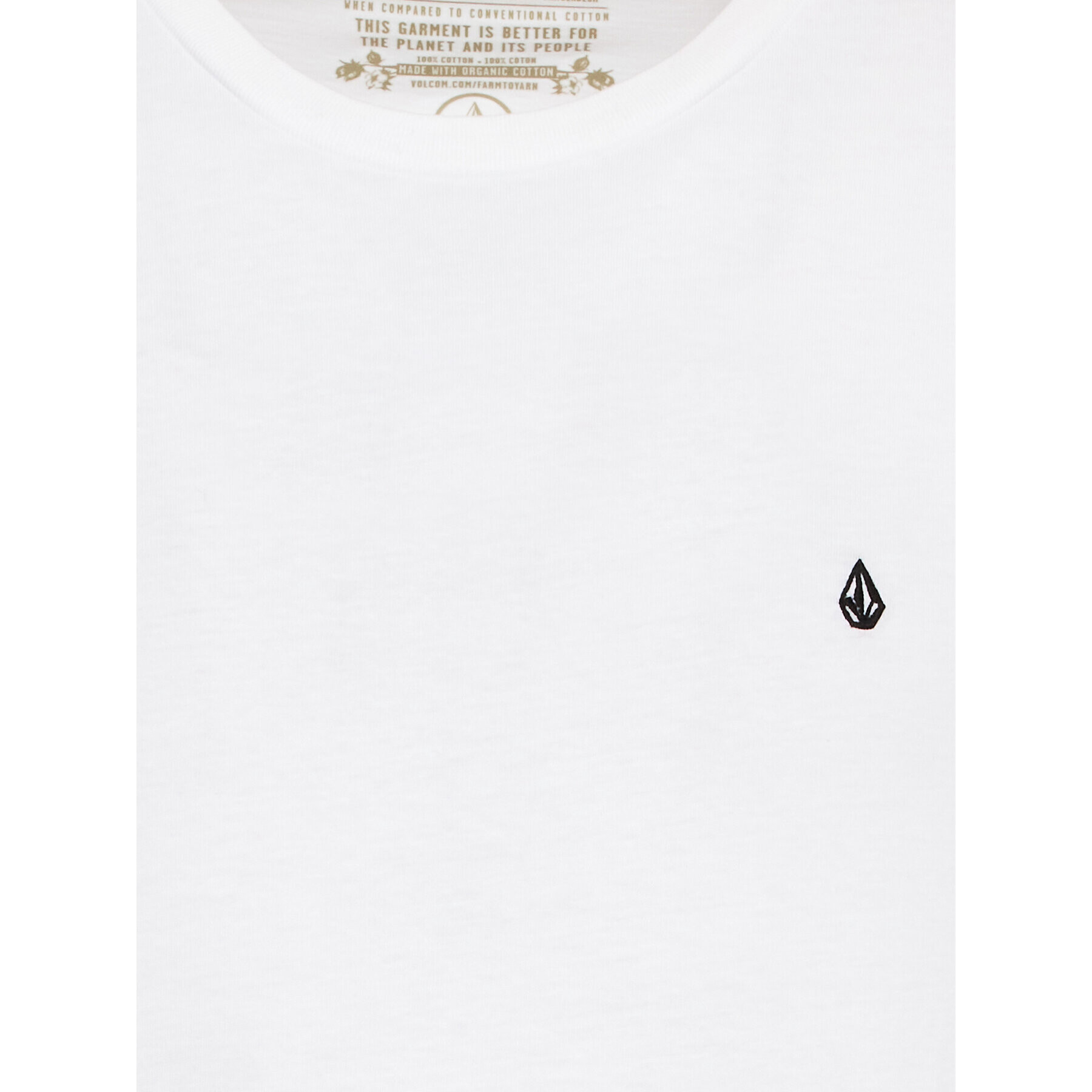 Volcom T-Shirt Stone Blanks A3512326 Bílá Regular Fit - Pepit.cz