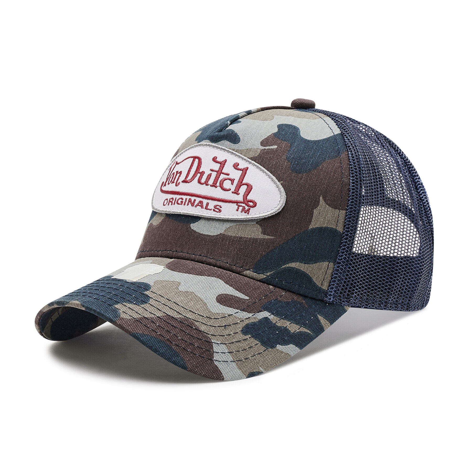 Von Dutch Kšiltovka Trucker Boston 7030132 Šedá - Pepit.cz