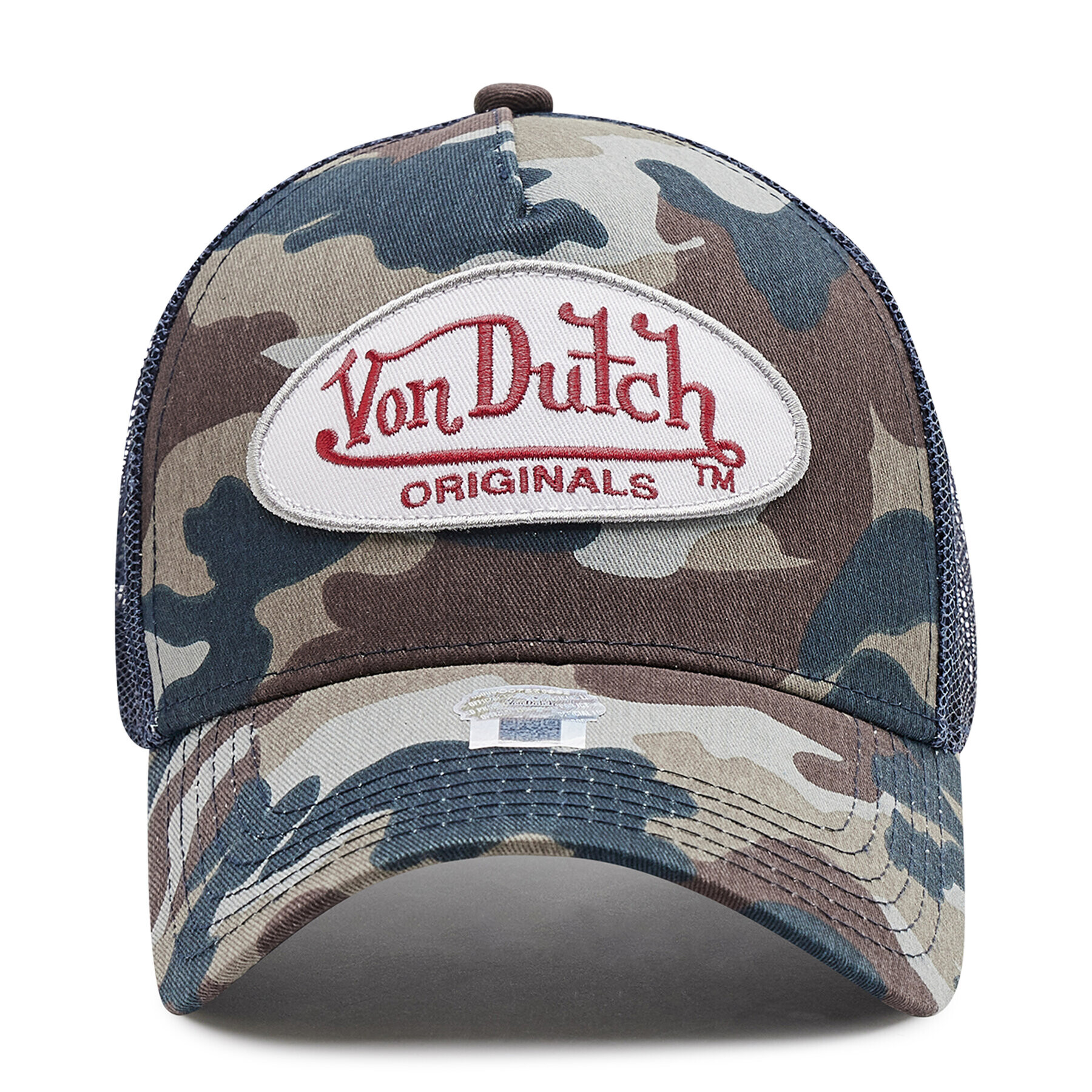 Von Dutch Kšiltovka Trucker Boston 7030132 Šedá - Pepit.cz